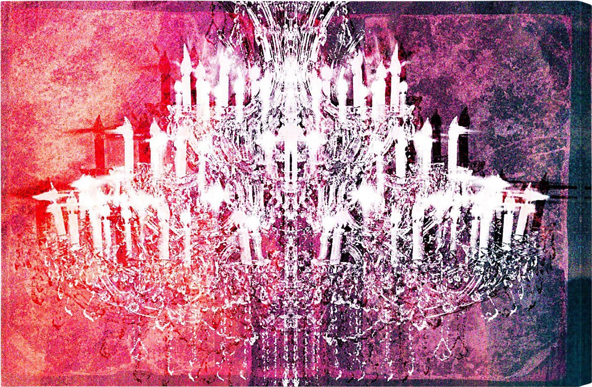 Luxurious Glimmer Purple Artwork - Image 1