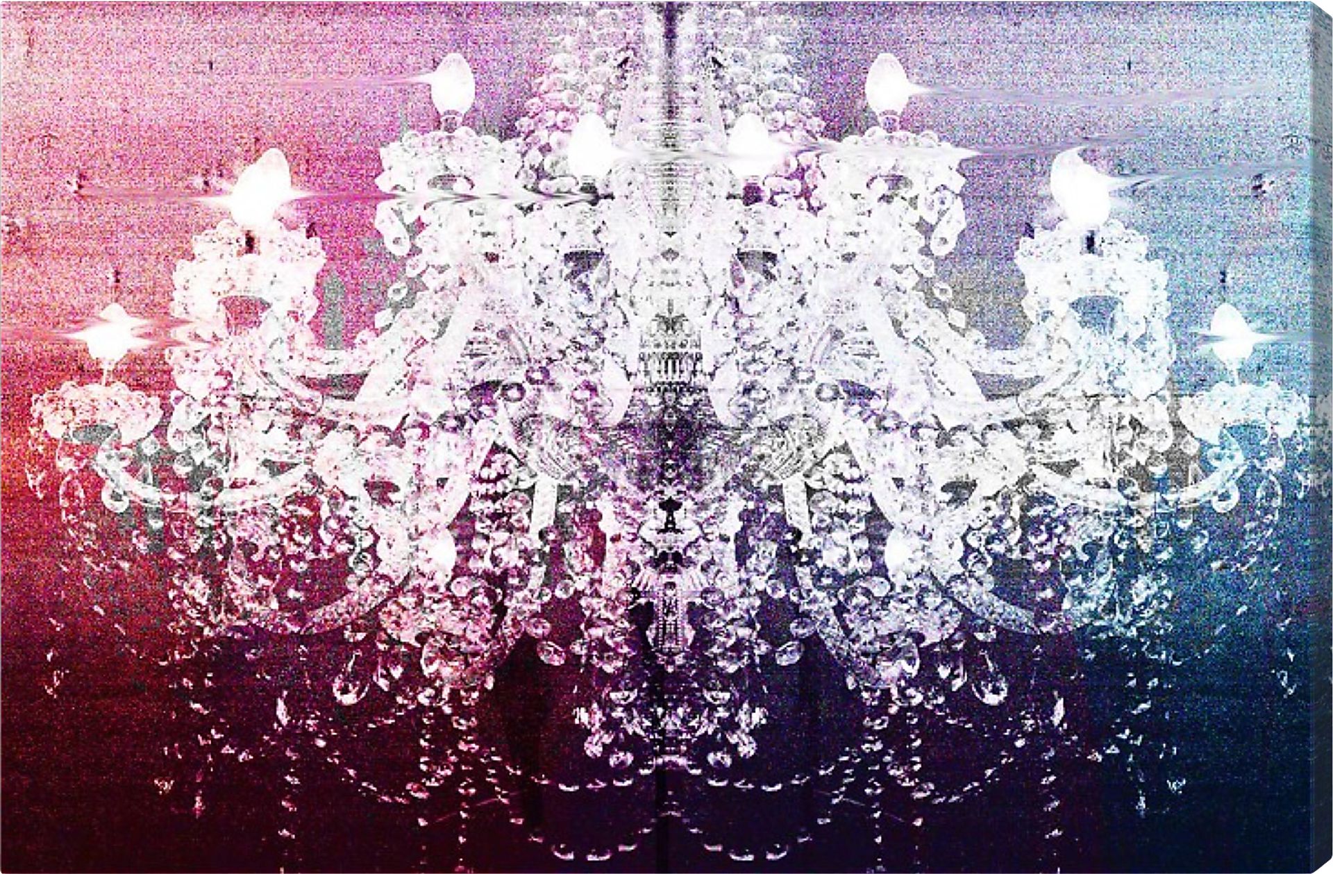 Luxurious Reveal Blue Artwork - Image 1