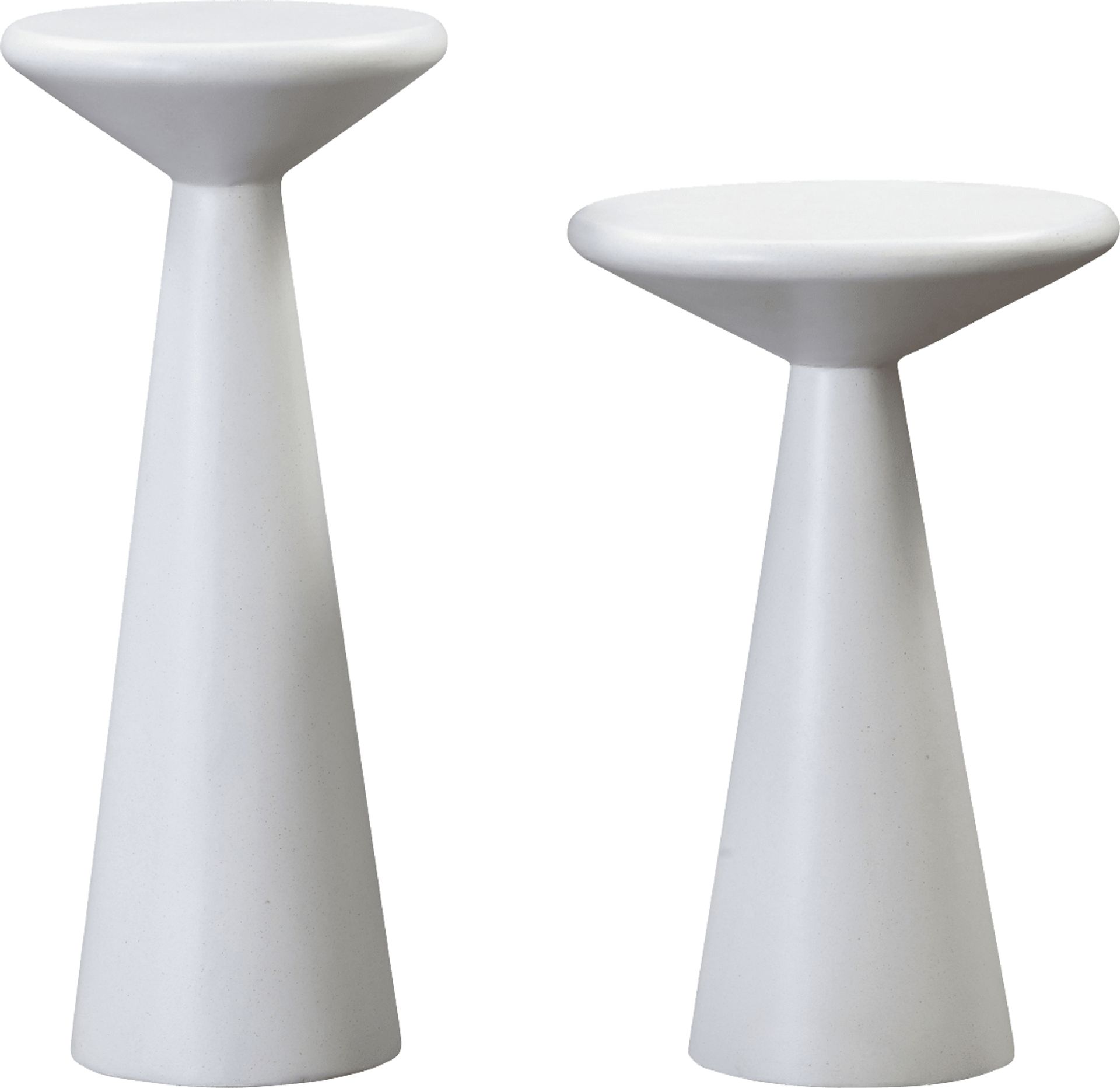 Lyana White Accent Table, Set of 2 - Image 1