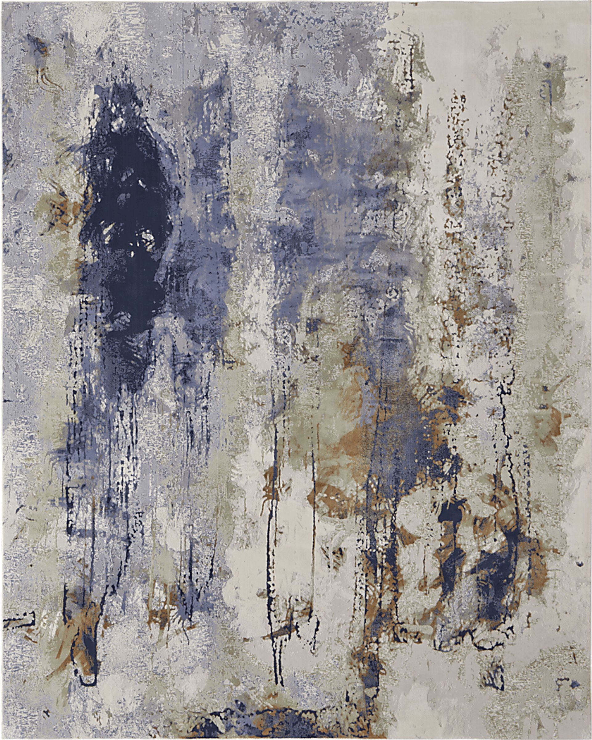 Lyari Blue 3'10 x 6' Rug - Image 1