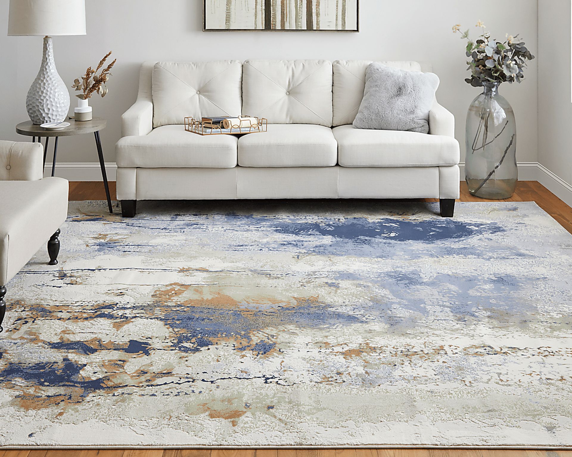 Lyari Blue 5' x 7'6 Rug - Image 2