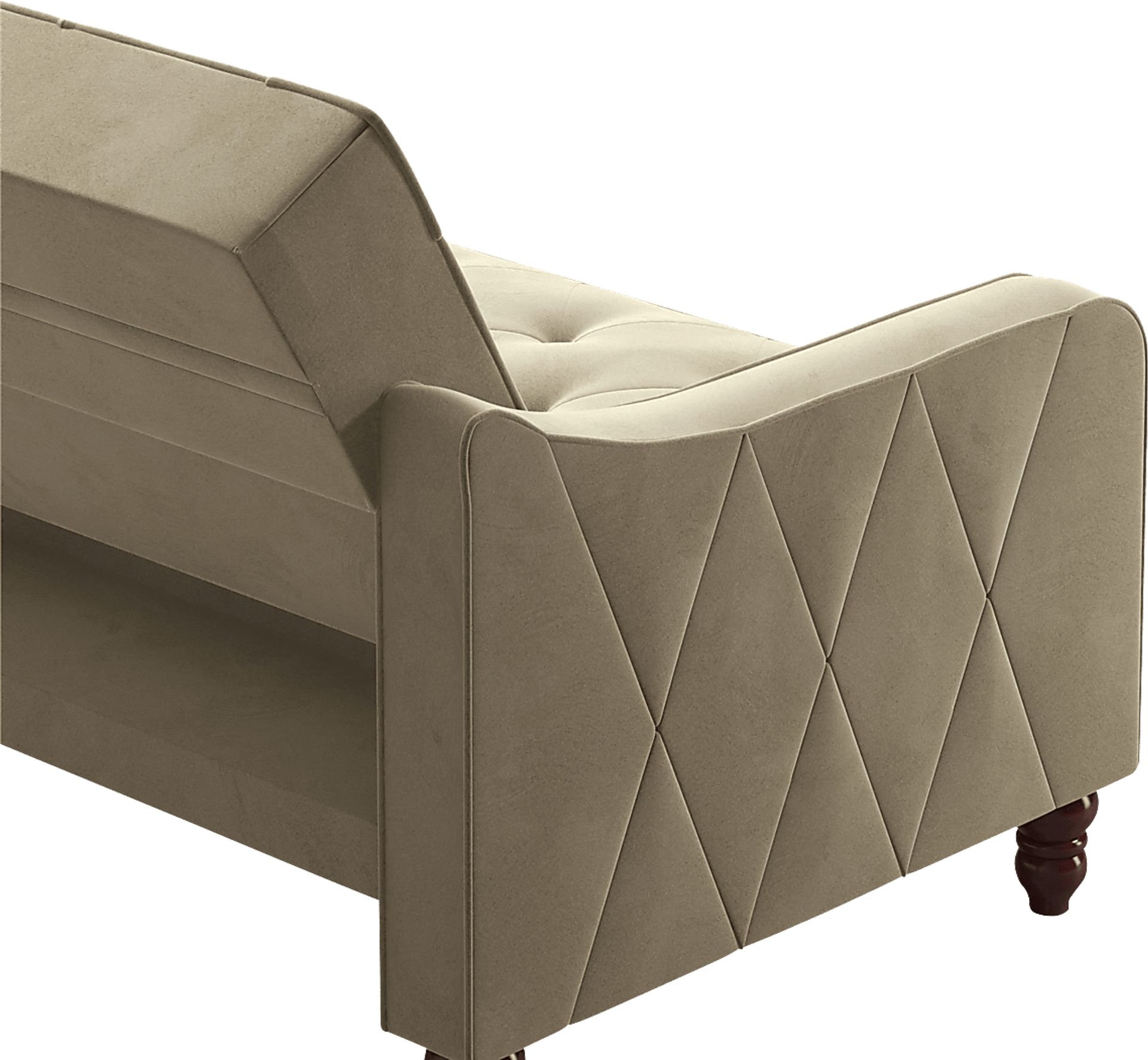 Lydra Beige Futon - Image 16