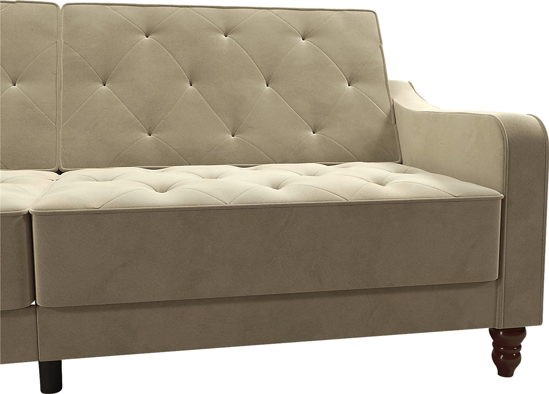 Lydra Beige Futon - Image 19