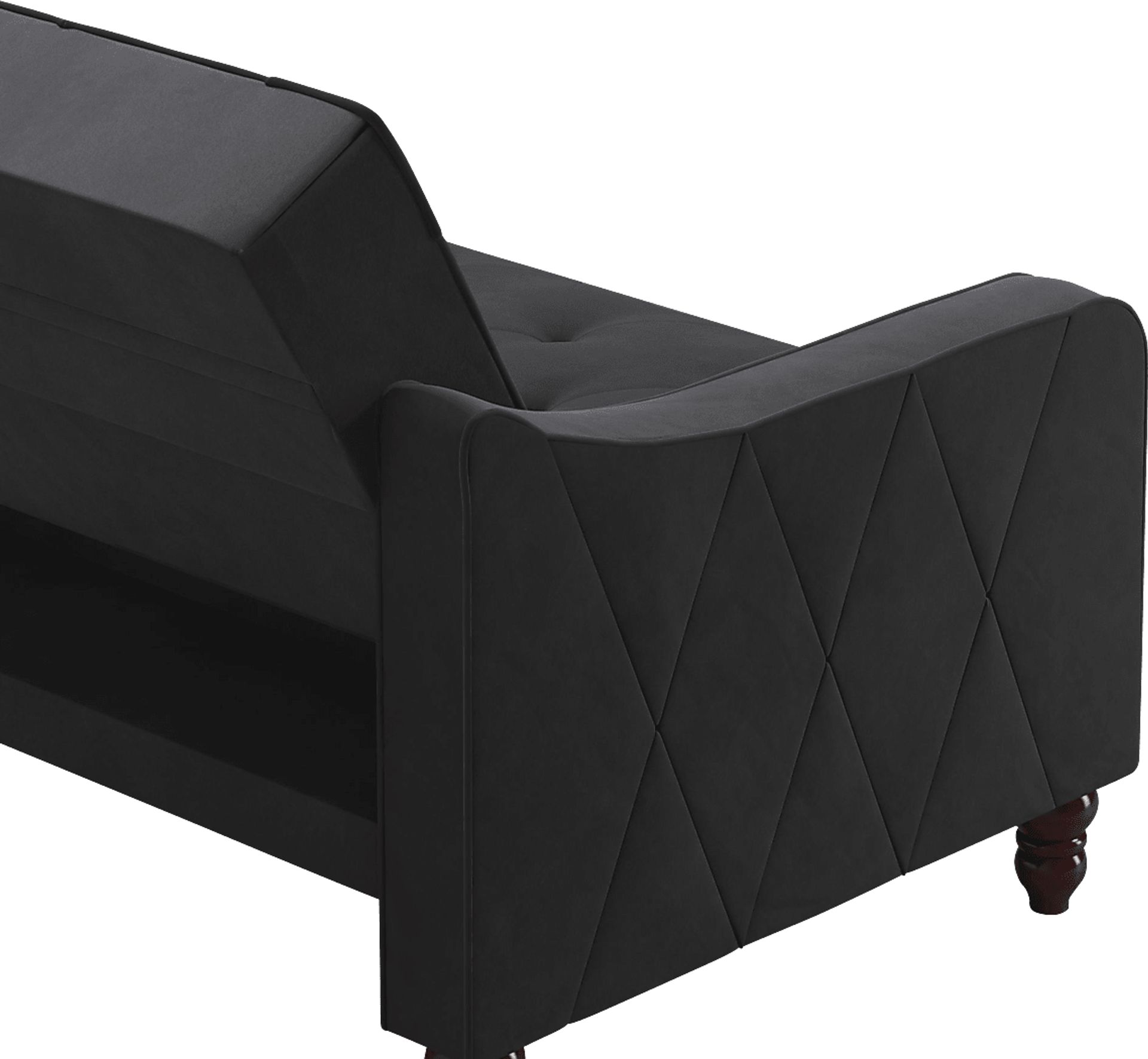 Lydra Gray Futon - Image 16