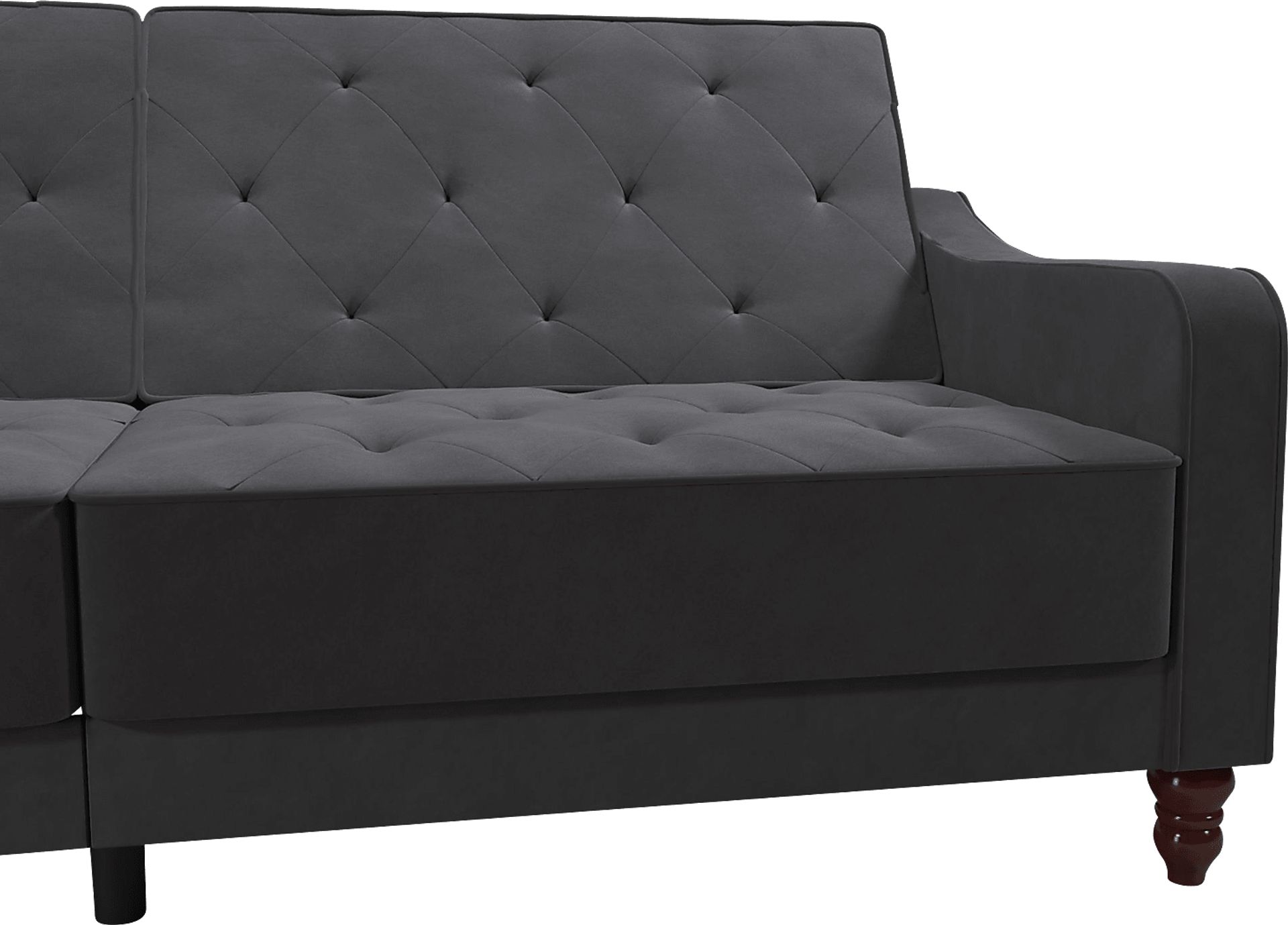 Lydra Gray Futon - Image 19