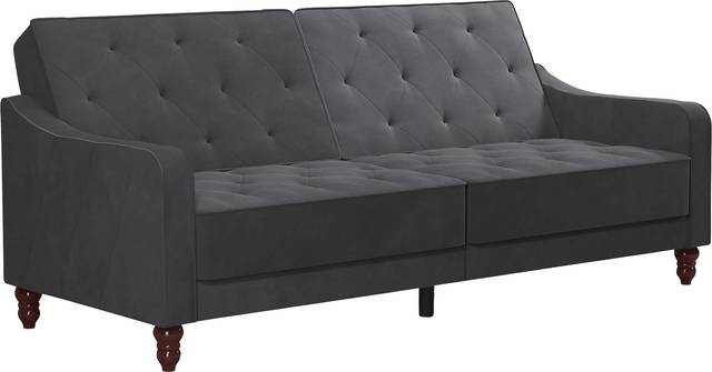 Lydra Gray Futon - Thumbnail - Image 1