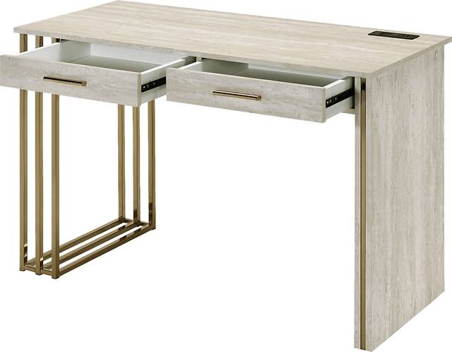 Lyedia White Desk - Thumbnail - Image 3