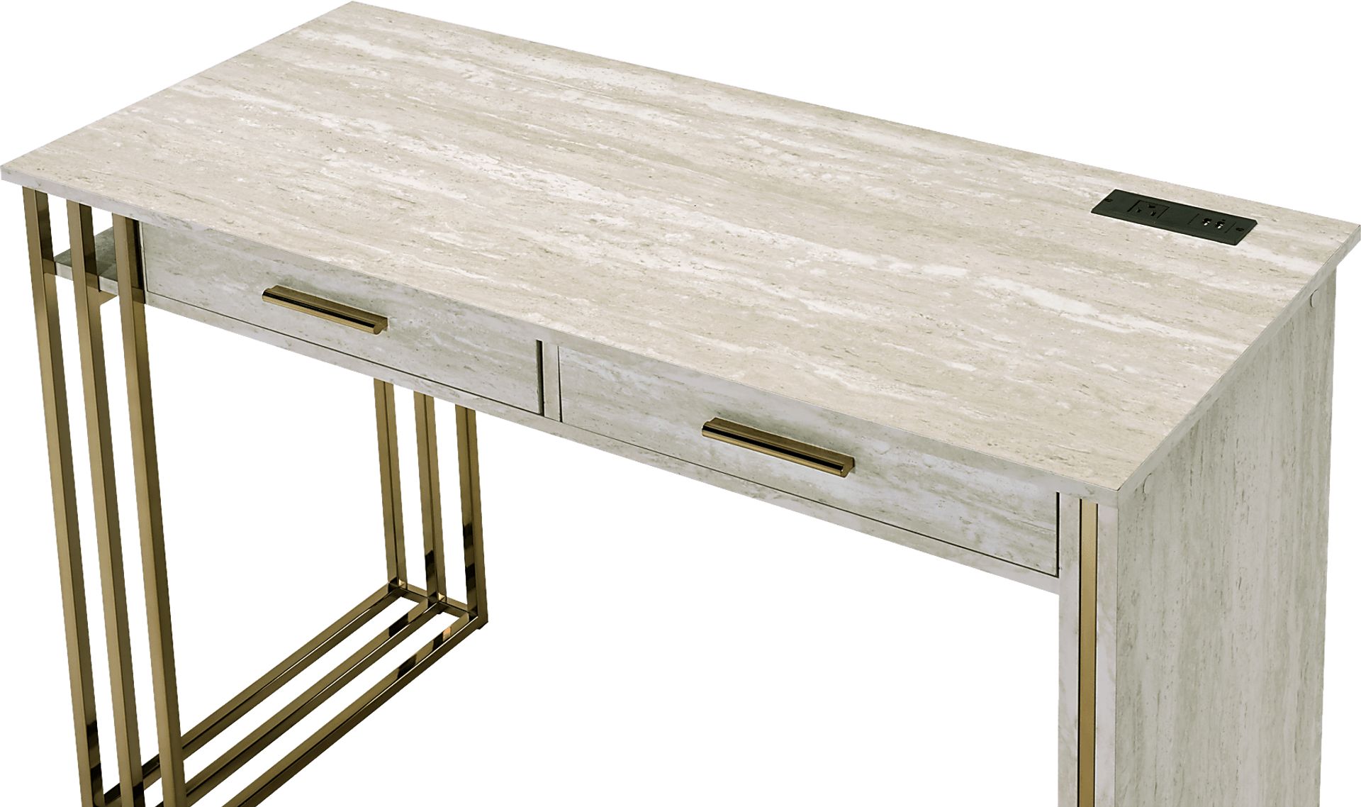 Lyedia White Desk - Image 4
