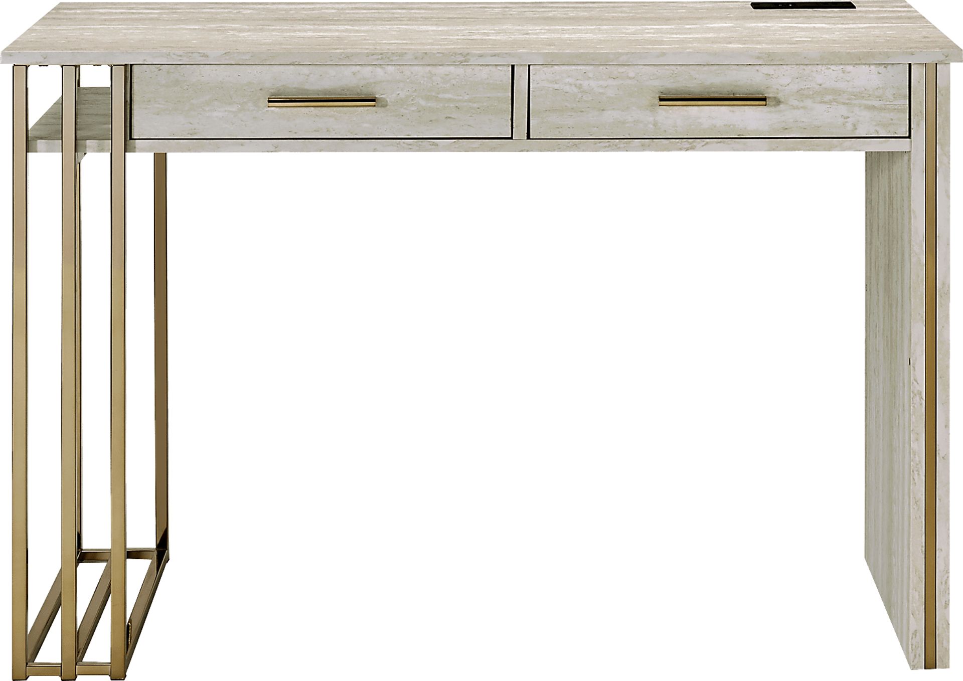 Lyedia White Desk - Image 5
