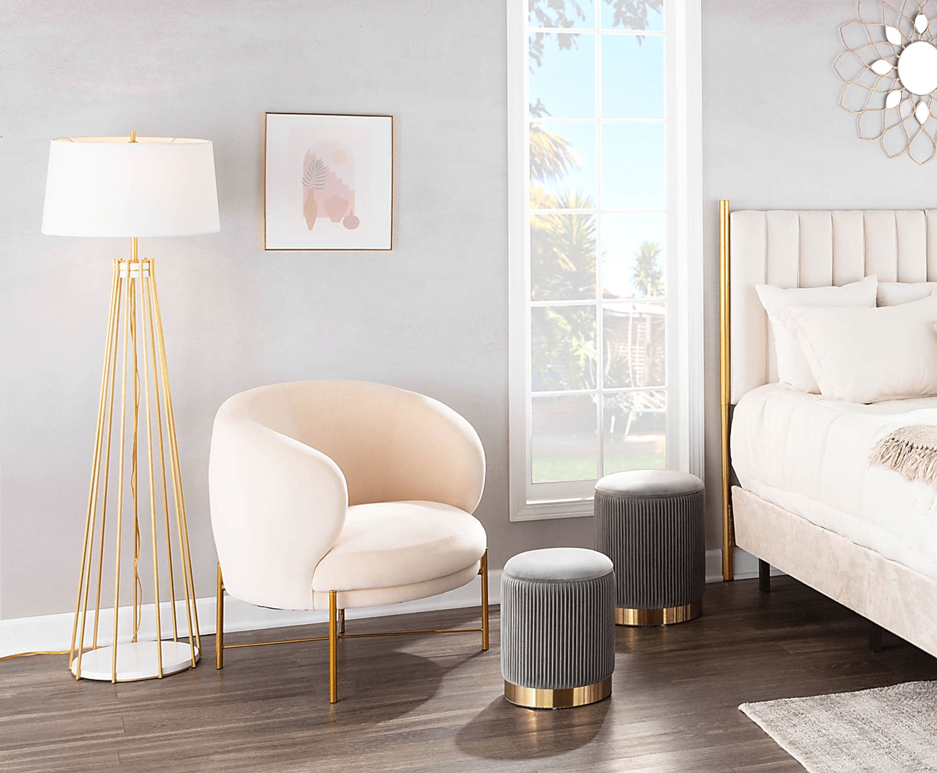 Lyerly Gray Ottoman, Set of 2 - Image 7
