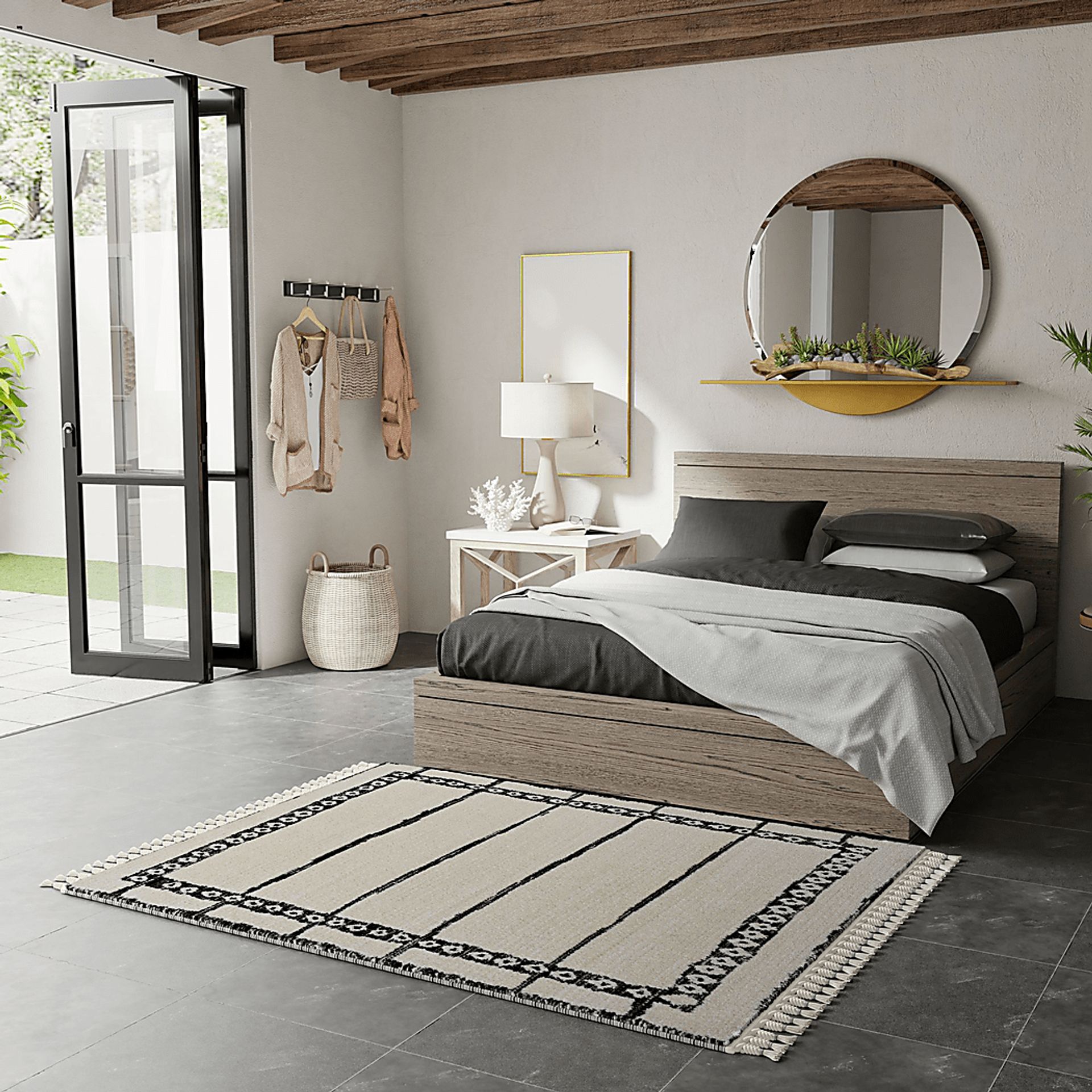 Lykol White/Black 8'3 x 10' Rug - Image 6