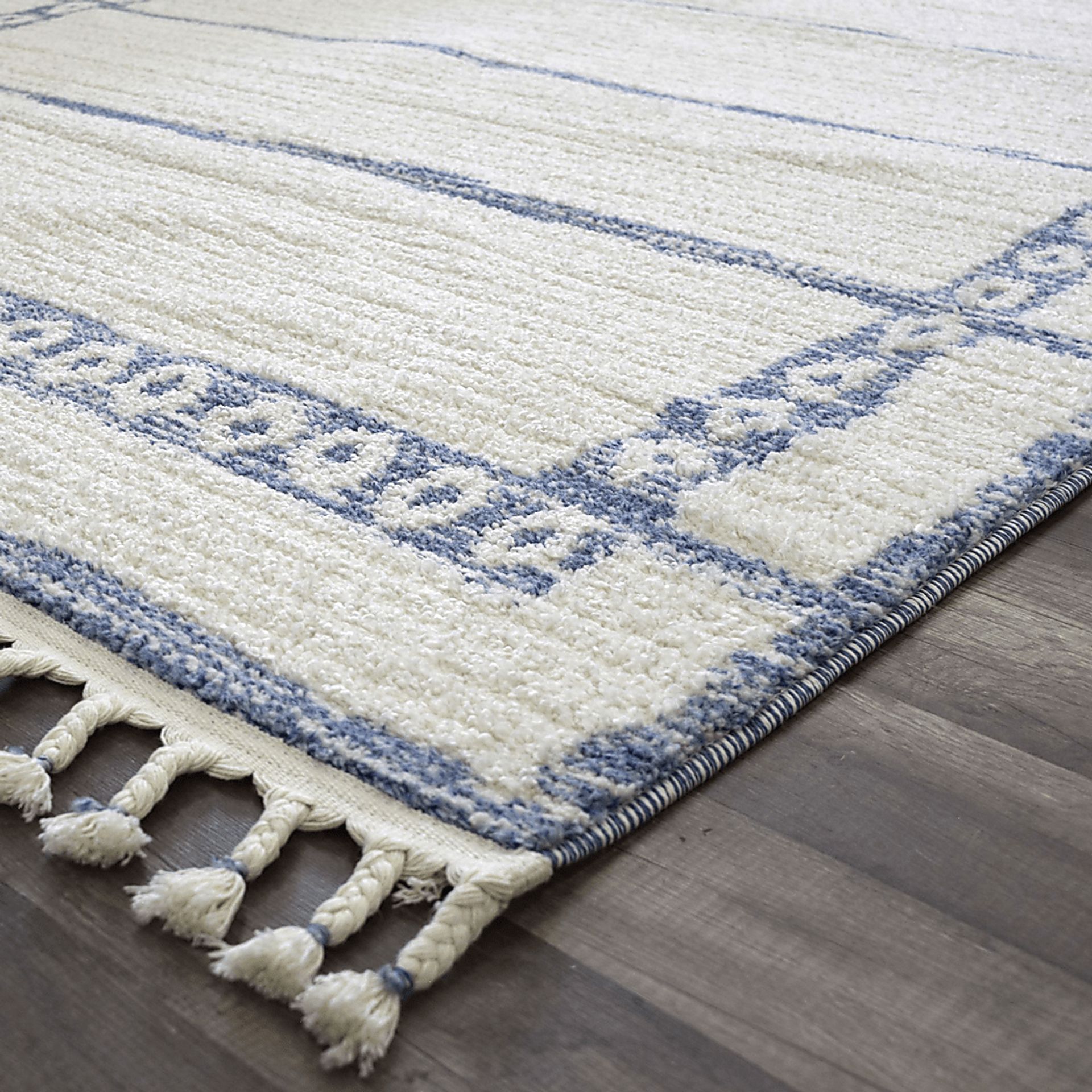 Lykol White/Blue 8'3 x 10' Rug - Image 4
