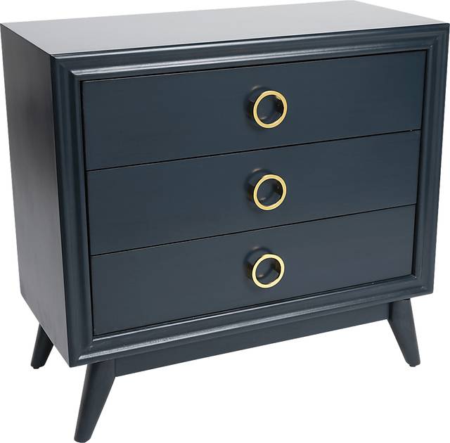 Lylaraine Blue Accent Cabinet - Thumbnail - Image 1
