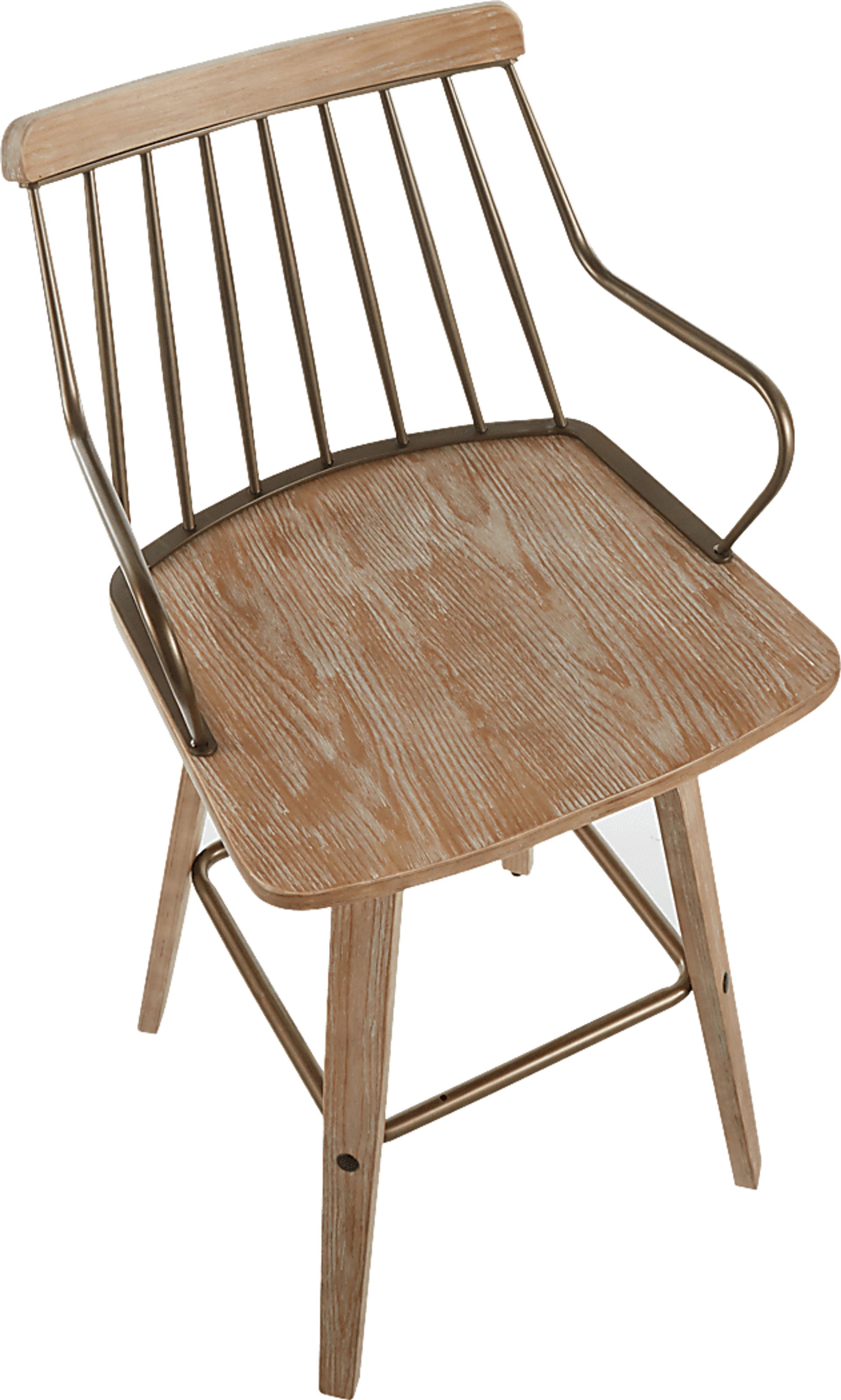 Lyllian White Counter Height Stool - Image 6