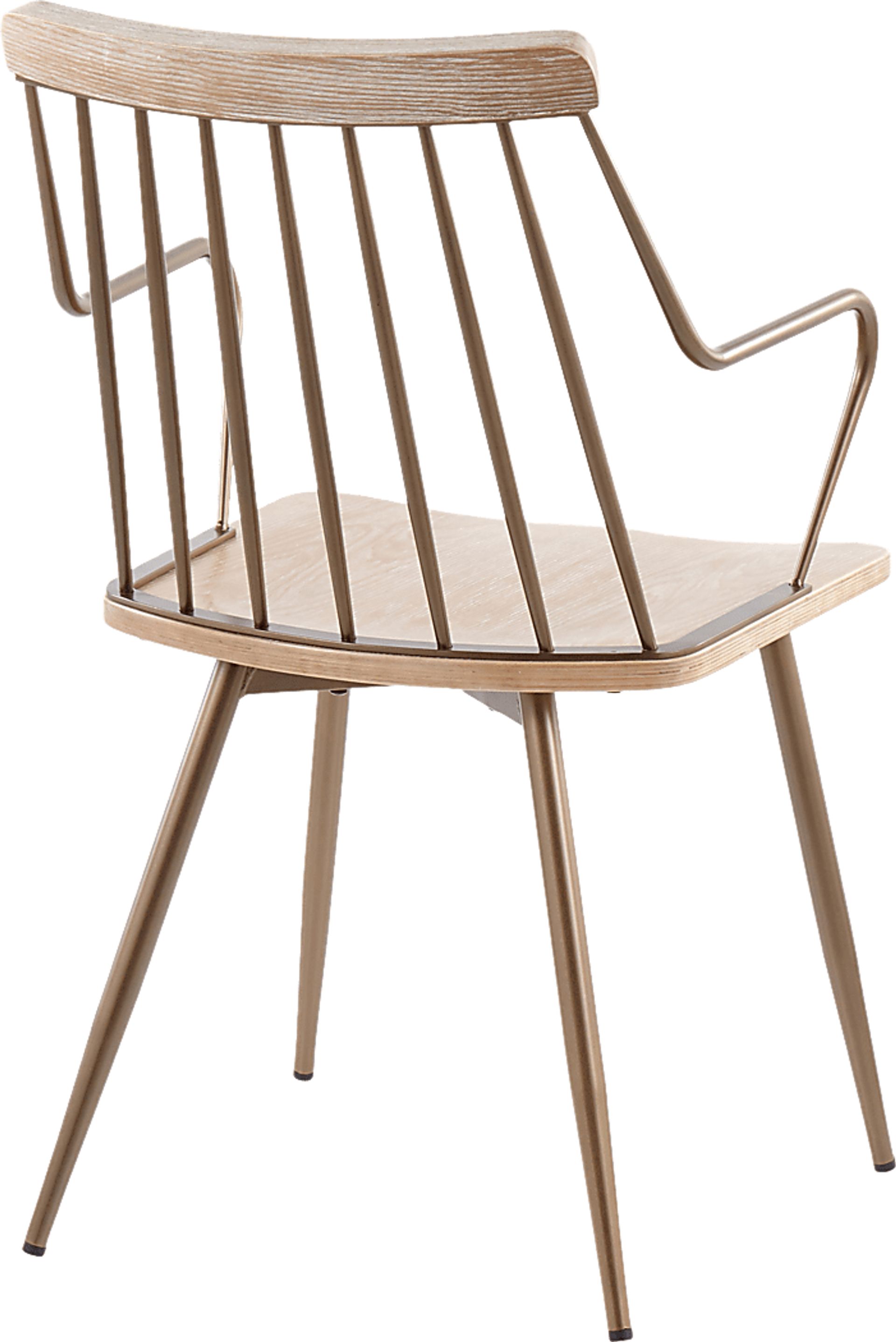 Lyllian White Side Chair - Image 3