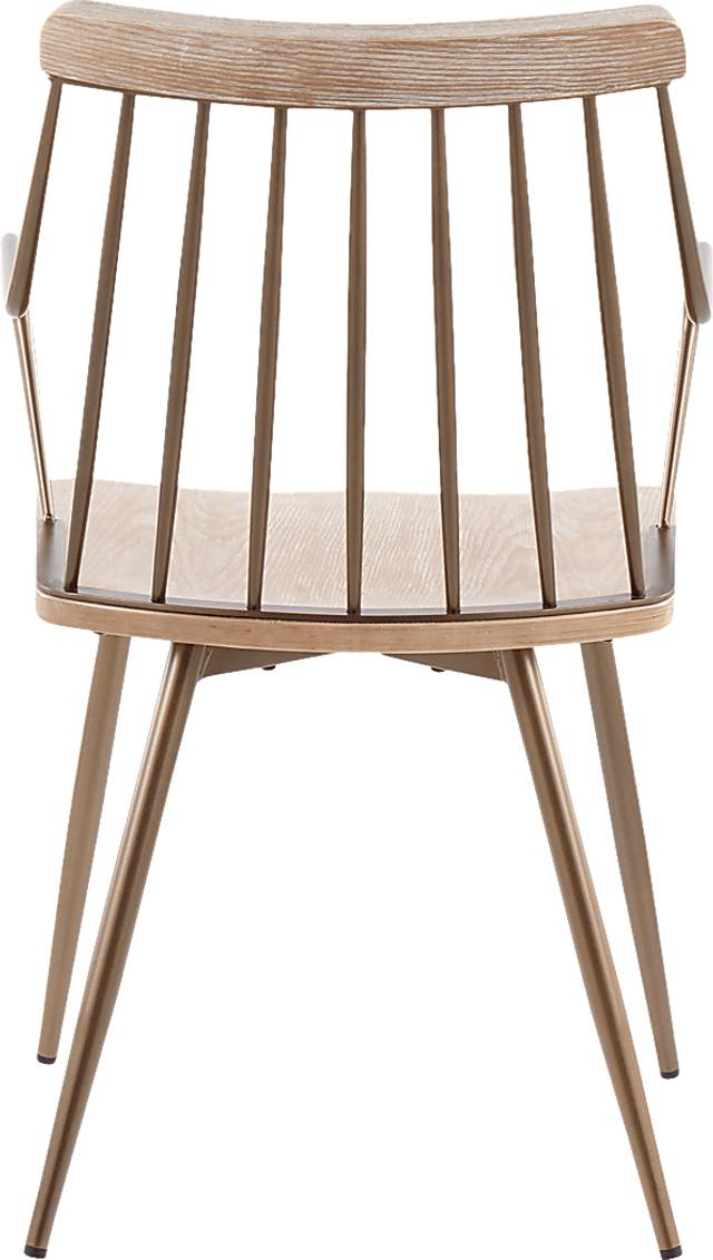 Lyllian White Side Chair - Thumbnail - Image 4