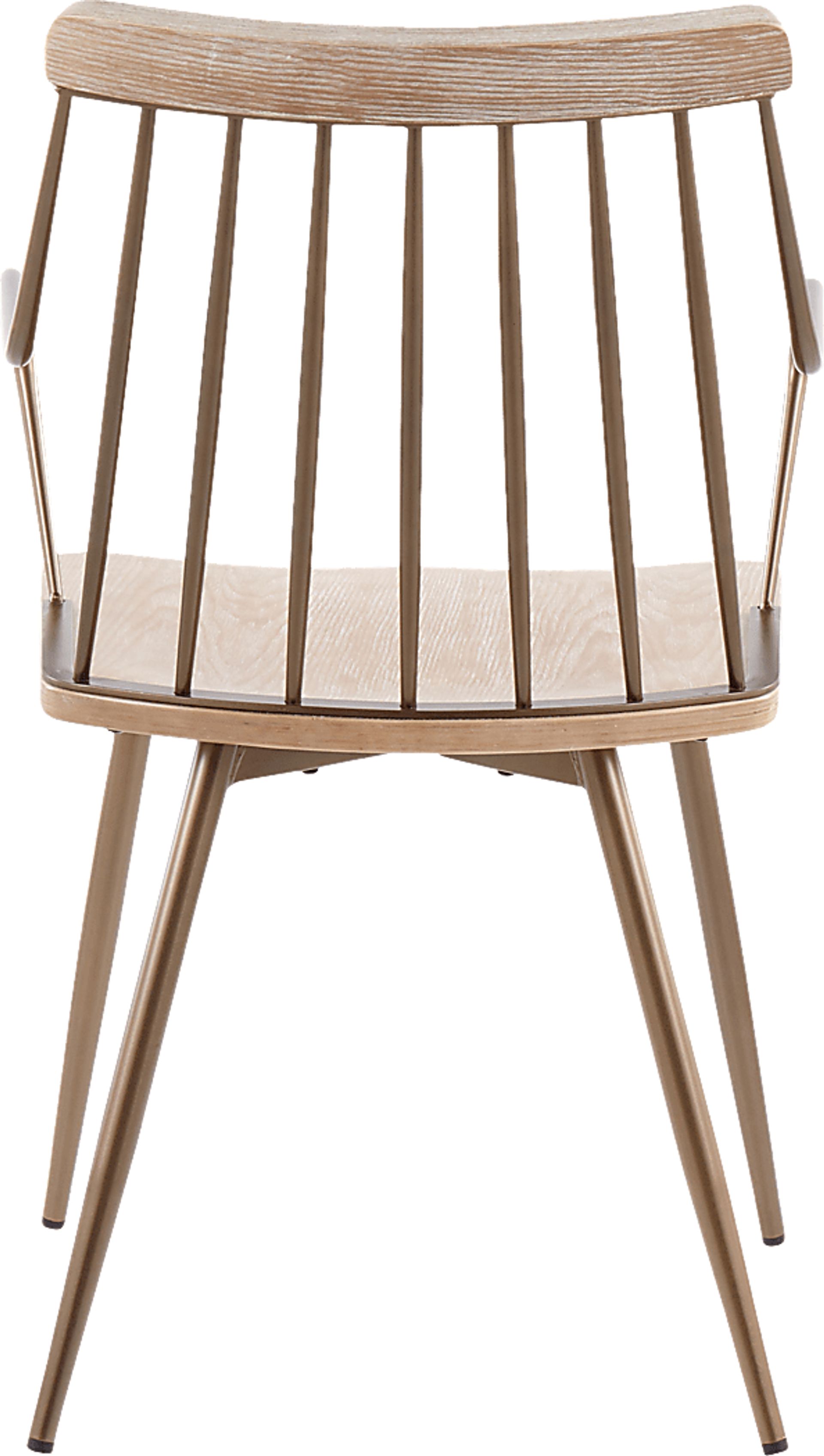 Lyllian White Side Chair - Image 4