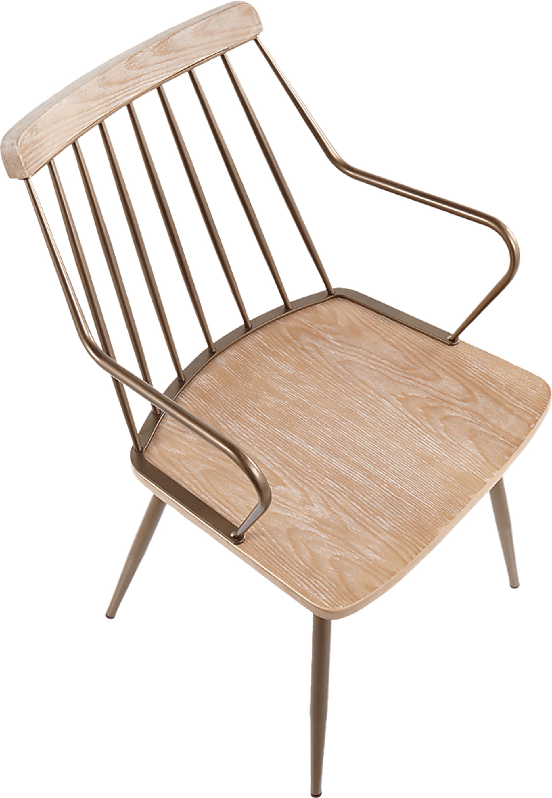 Lyllian White Side Chair - Image 6