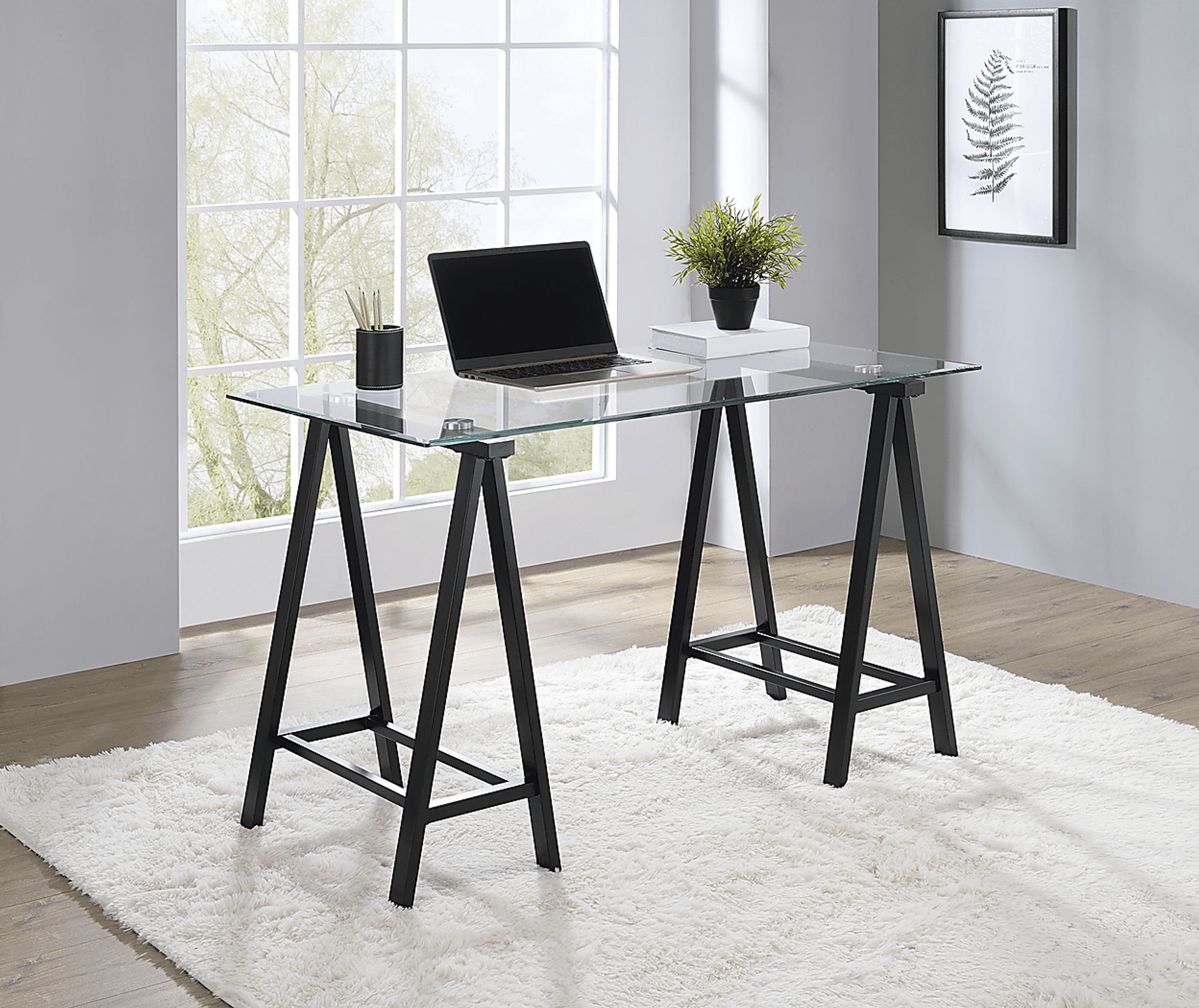 Lymenta Black Desk - Image 7