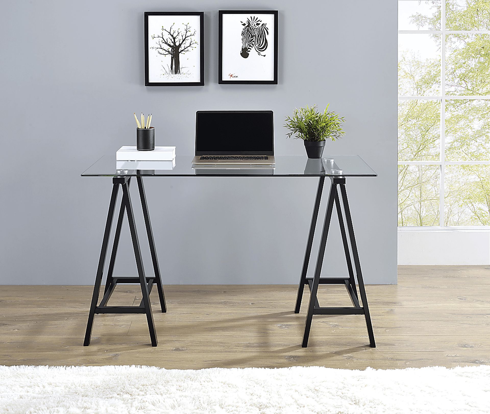 Lymenta Black Desk - Image 8