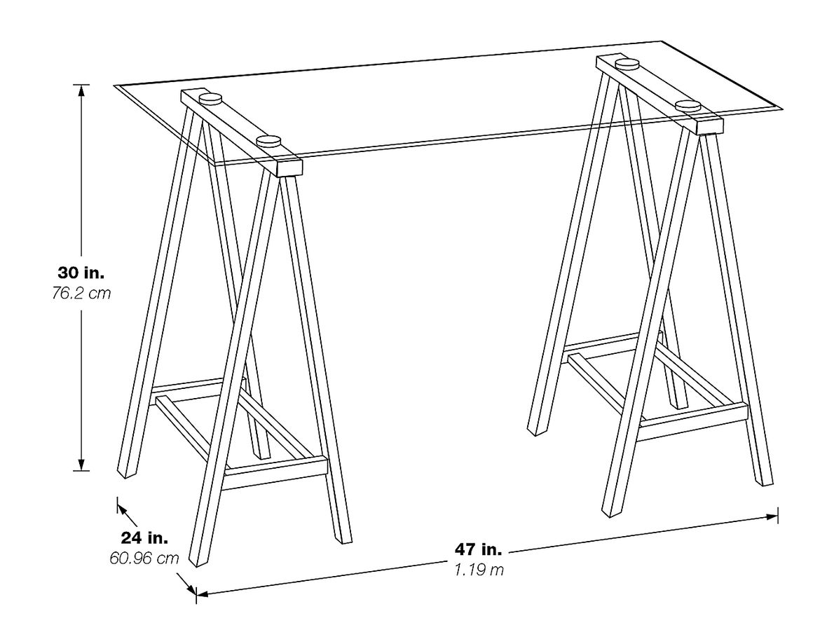 Lymenta White Desk