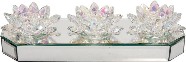 Lyndle Clear Candle Holder - Thumbnail - Image 4