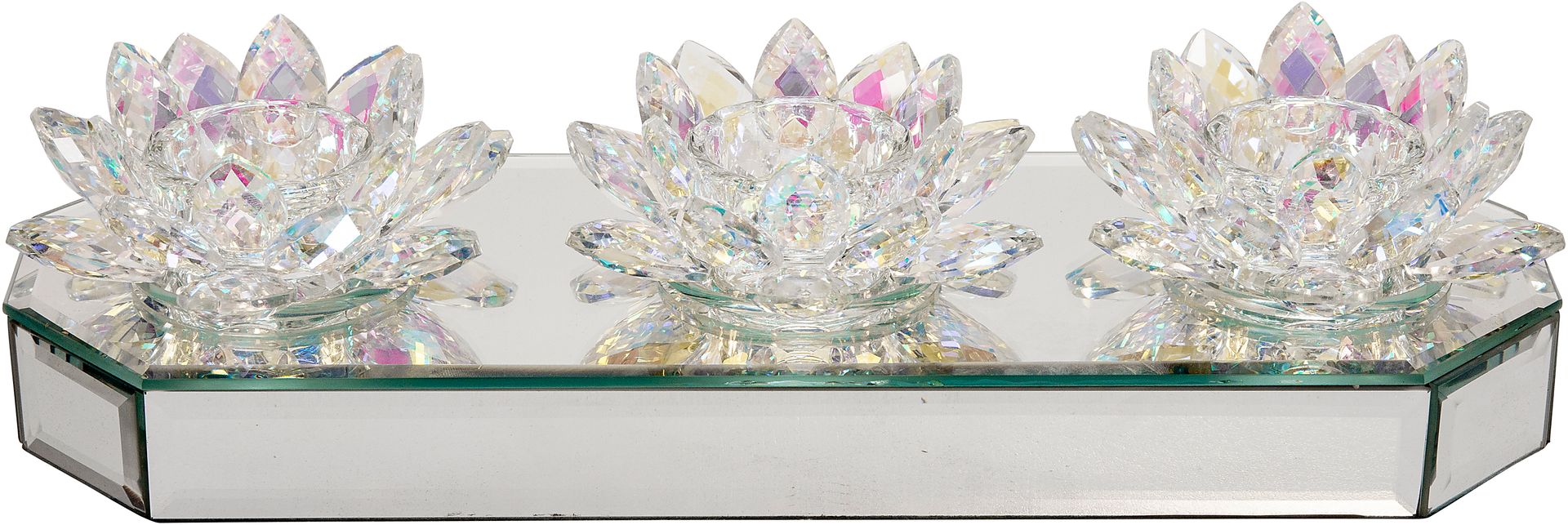 Lyndle Clear Candle Holder - Image 4