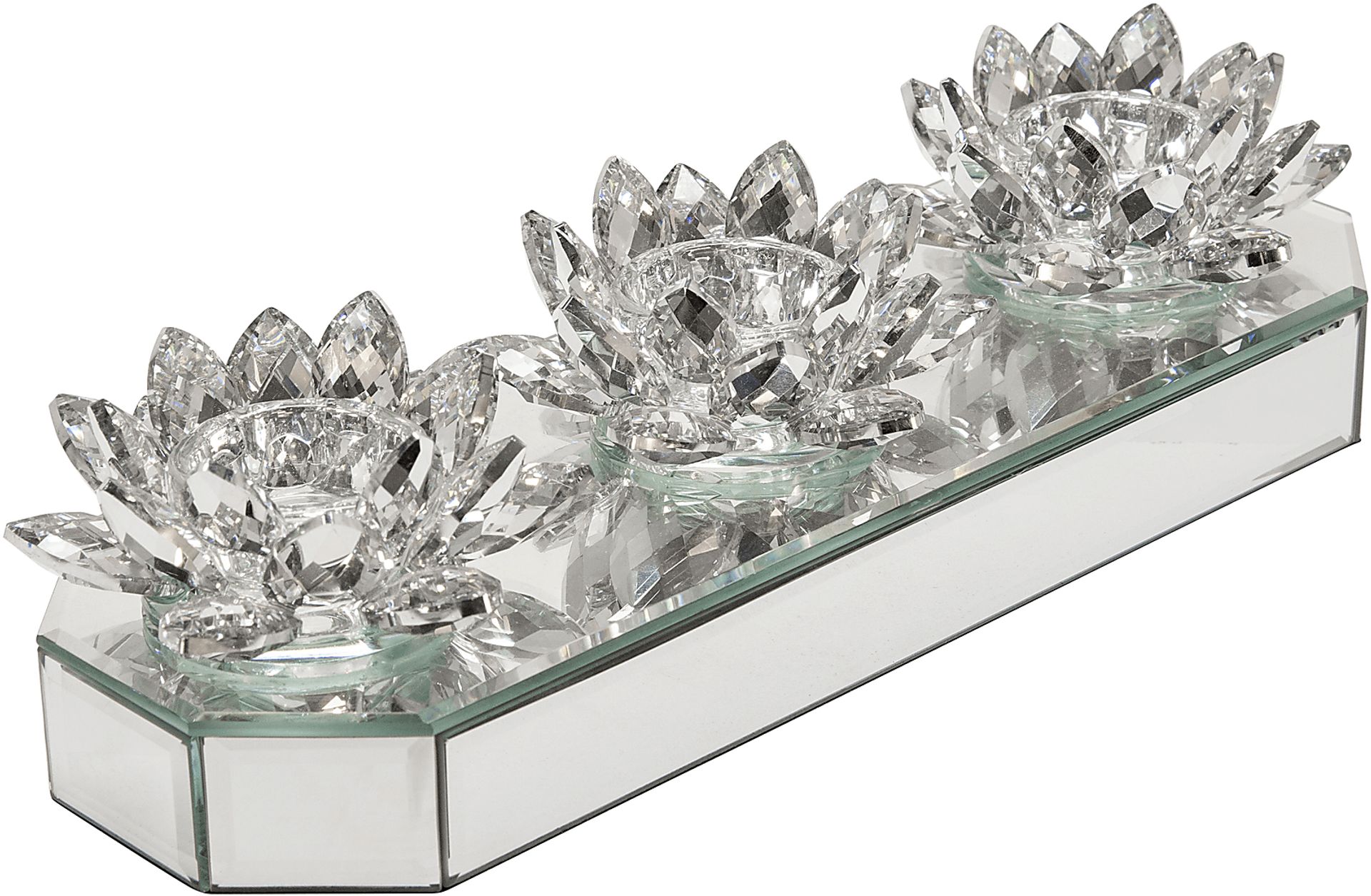 Lyndle Silver Candle Holder - Image 3