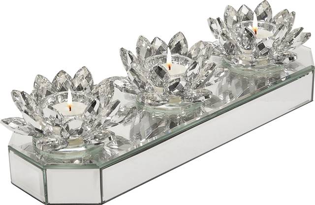 Lyndle Silver Candle Holder - Thumbnail - Image 1