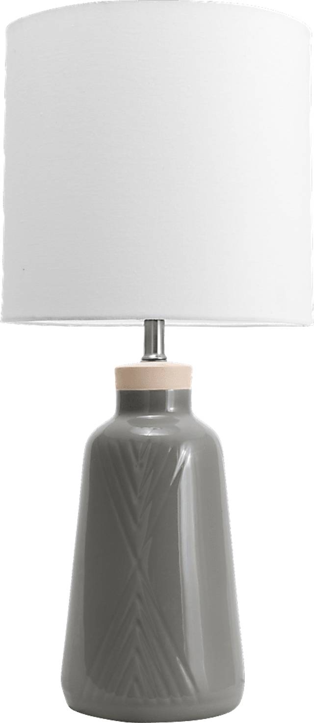 Lyndonville Gray Lamp - Thumbnail - Image 1