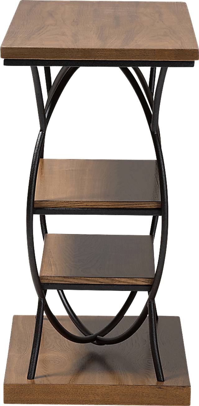 Lynell Walnut Console Table - Thumbnail - Image 4