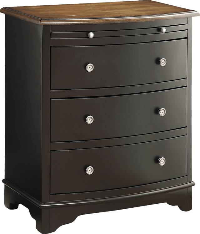 Lynford Black Accent Cabinet - Thumbnail - Image 1