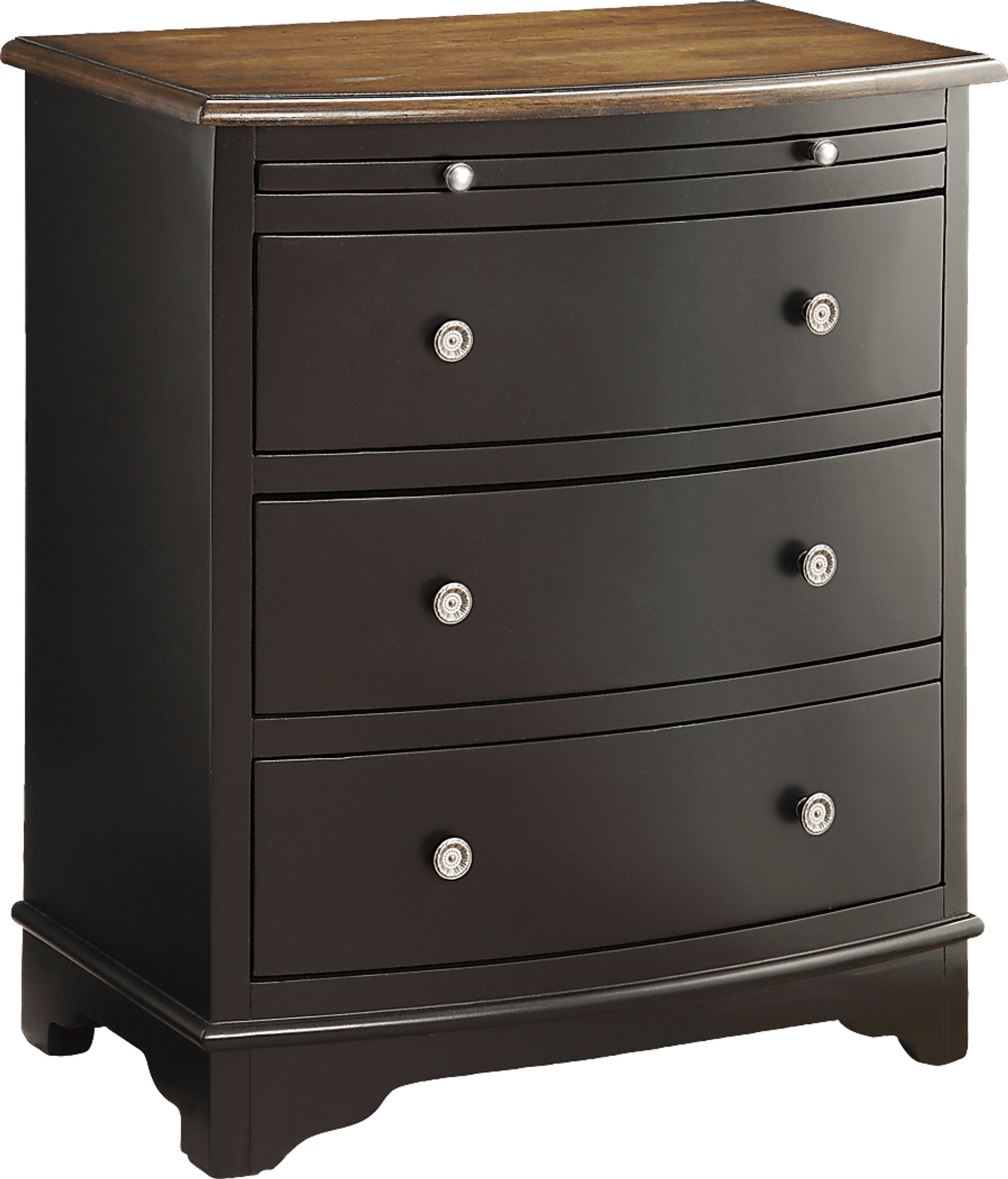 Lynford Black Accent Cabinet - Image 1
