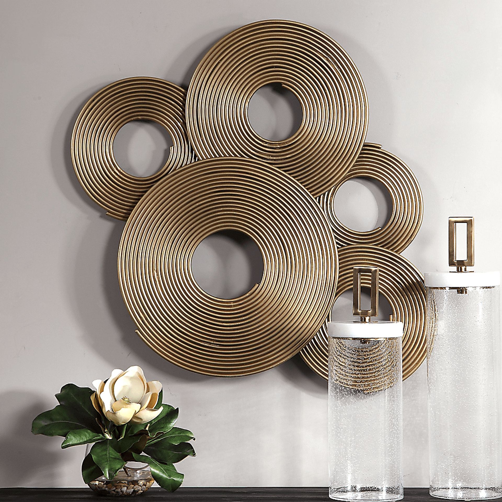 Lyniah Gold Wall Decor - Image 3