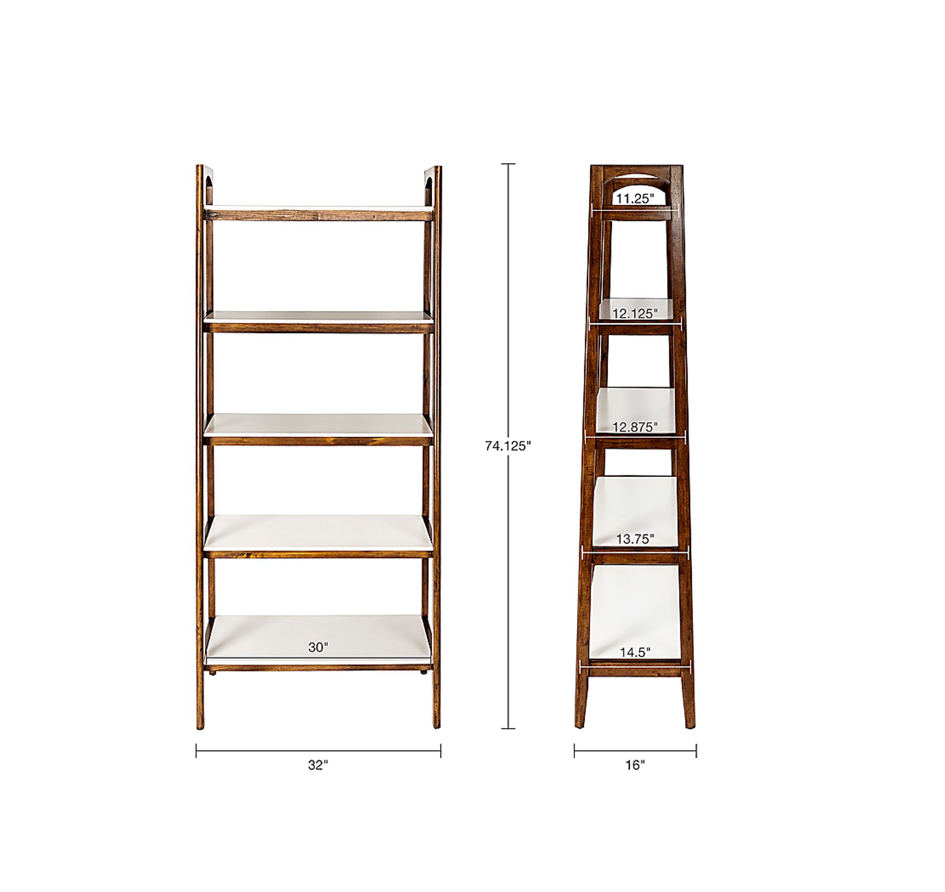Lynndale Cream Bookcase - Image 5