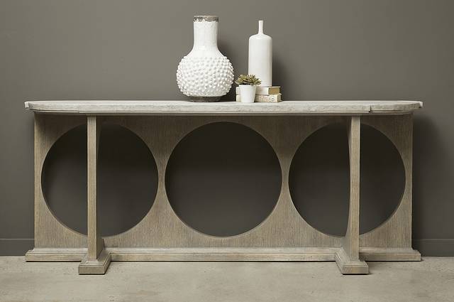 Harang Gray Console Table - Thumbnail - Image 2