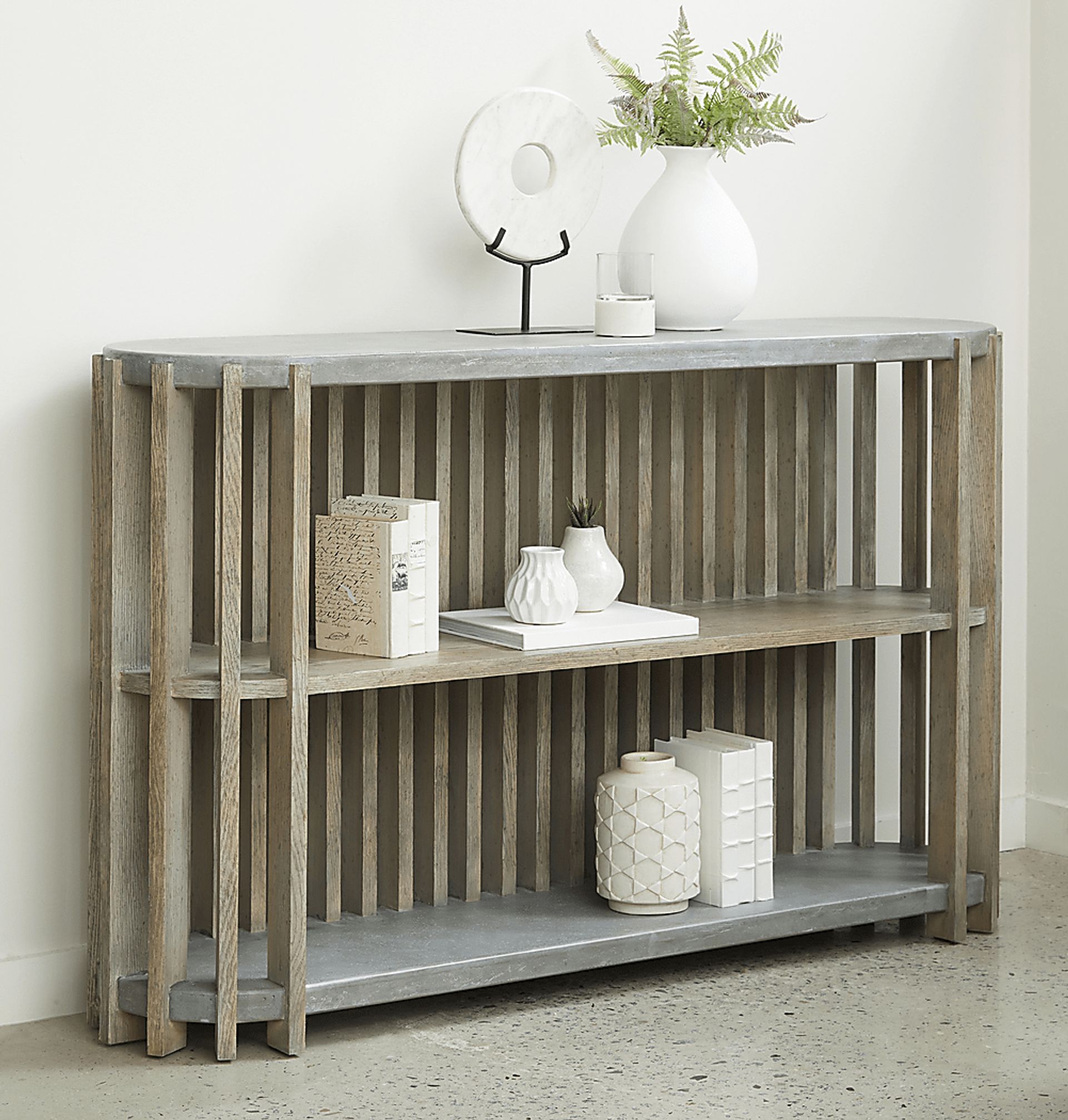 Lynnette Natural Console Table - Image 2