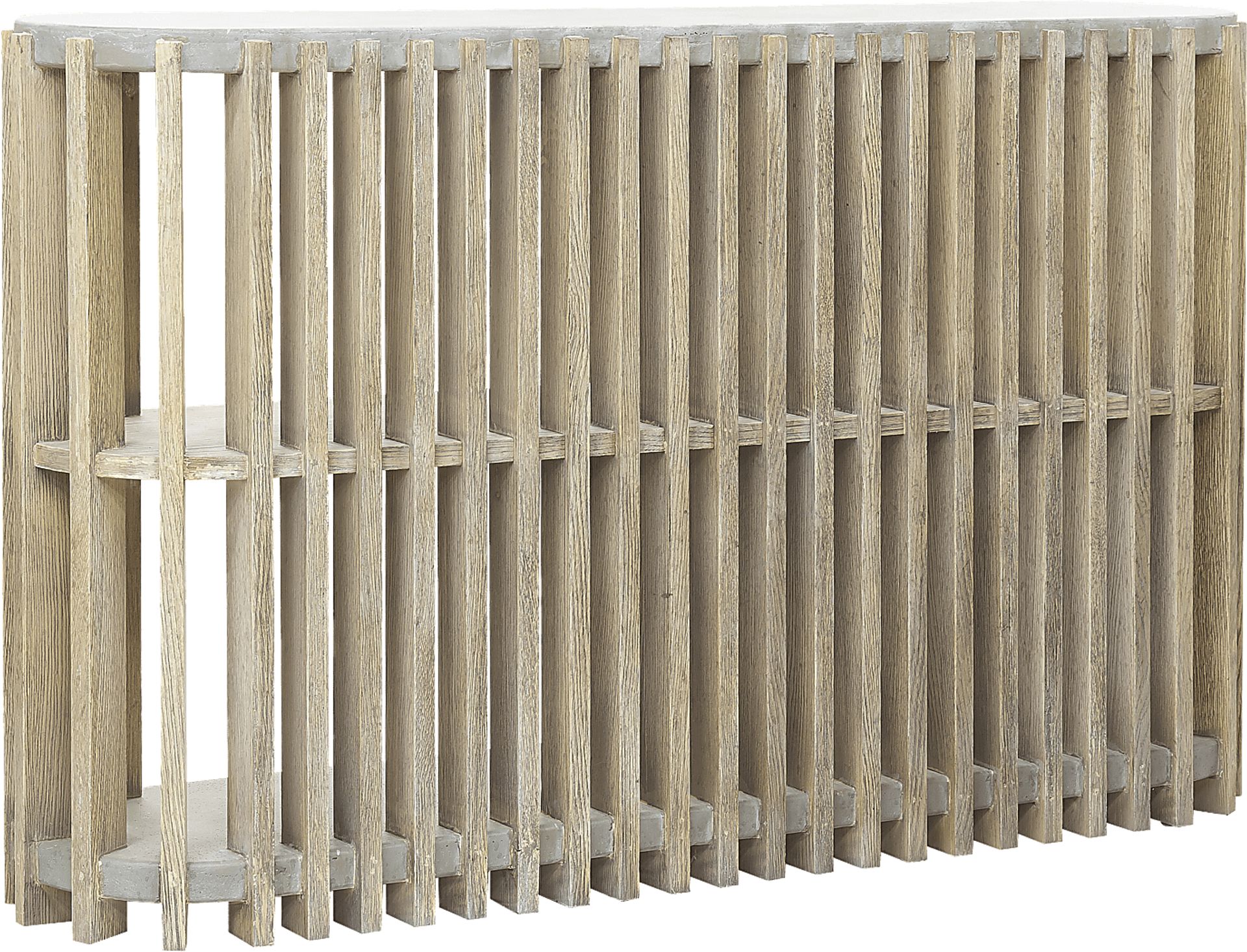 Lynnette Natural Console Table - Image 1