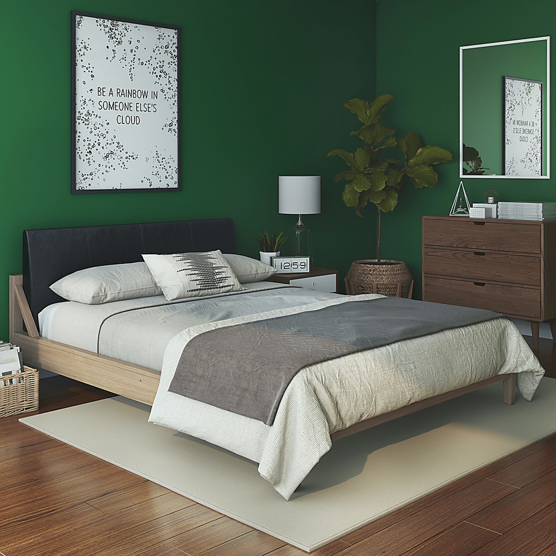 Lynngate Black King Bed - Image 8