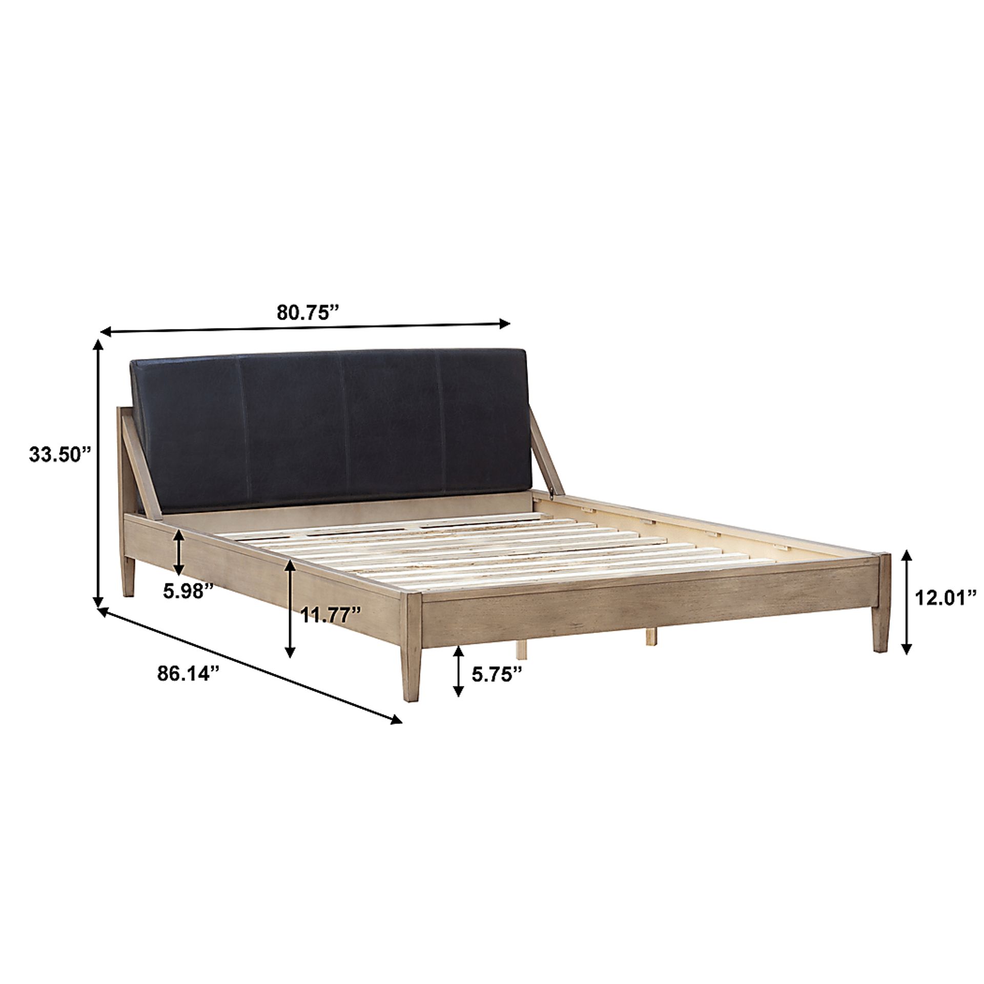 Lynngate Black King Bed - Image 9