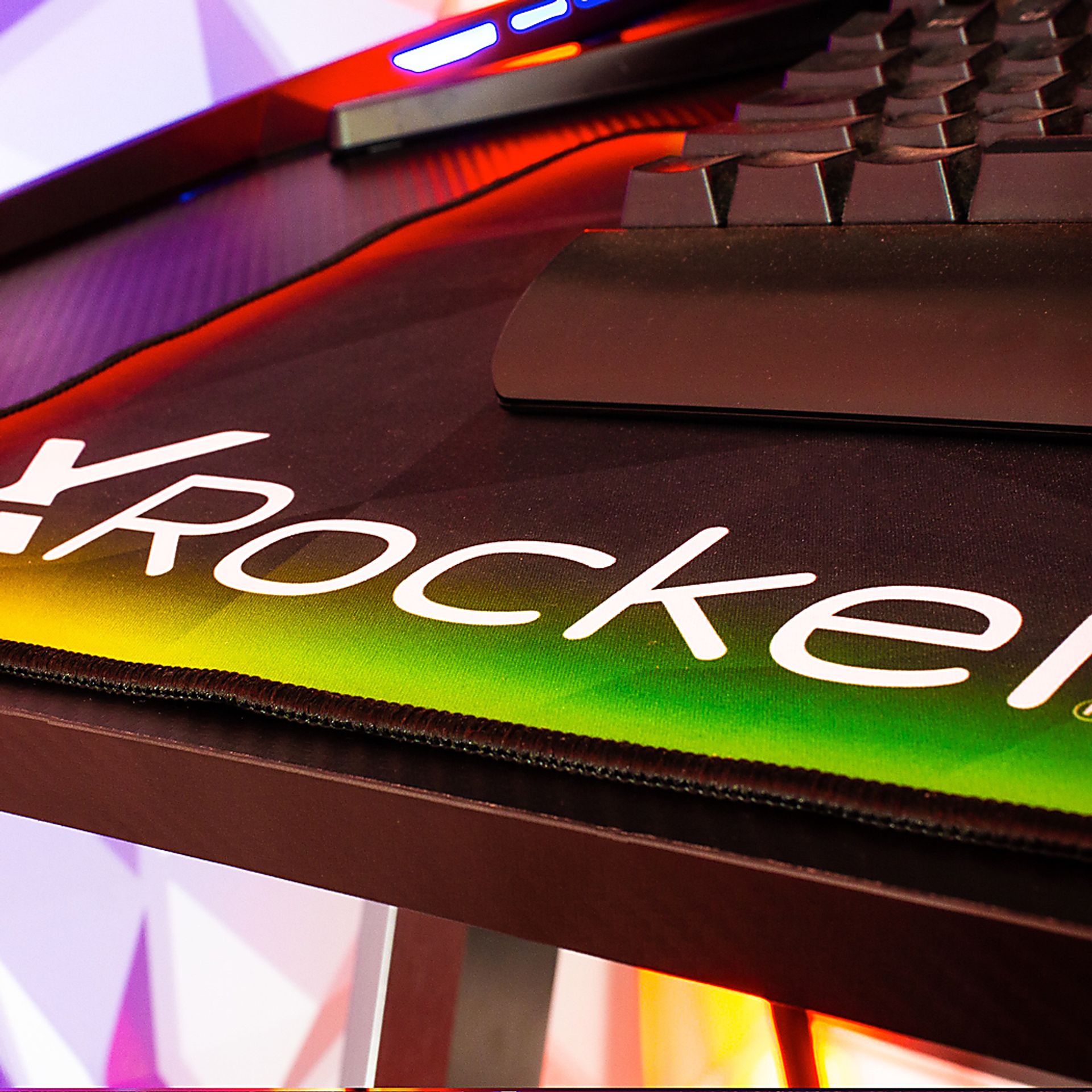 Lynox Black/Silver PC Gaming Desk - Image 5