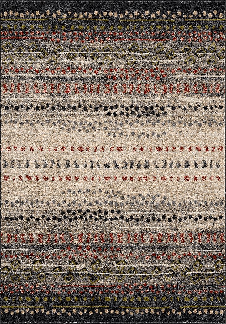 Lynrose Gray 5' x 7' Rug
