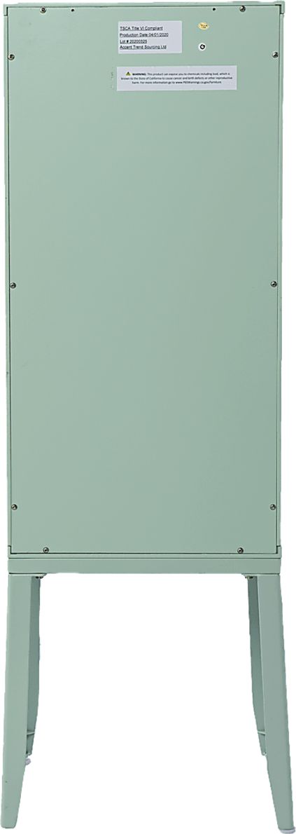 Lynstrom Green Accent Cabinet