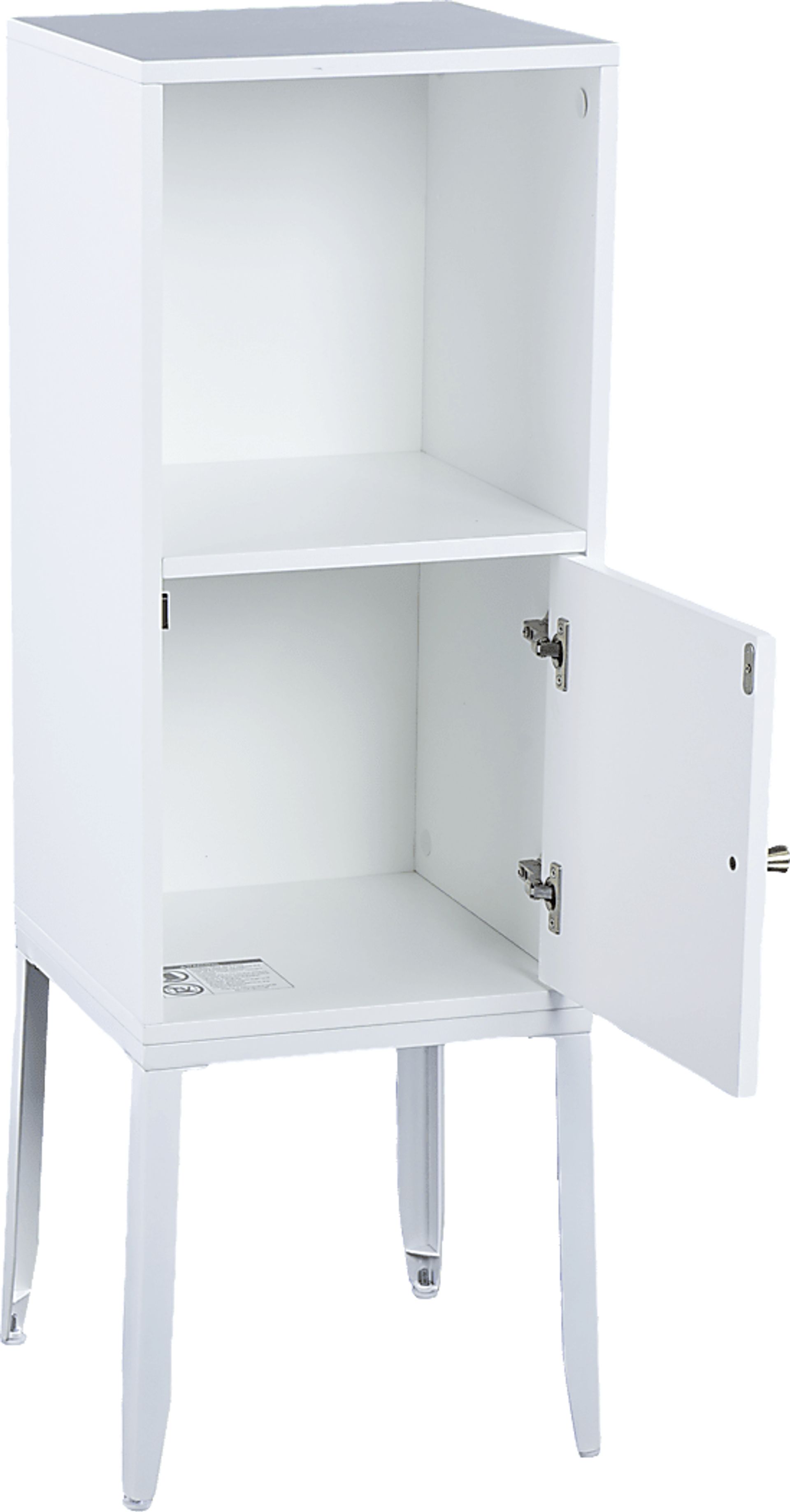 Lynstrom White Accent Cabinet - Image 4