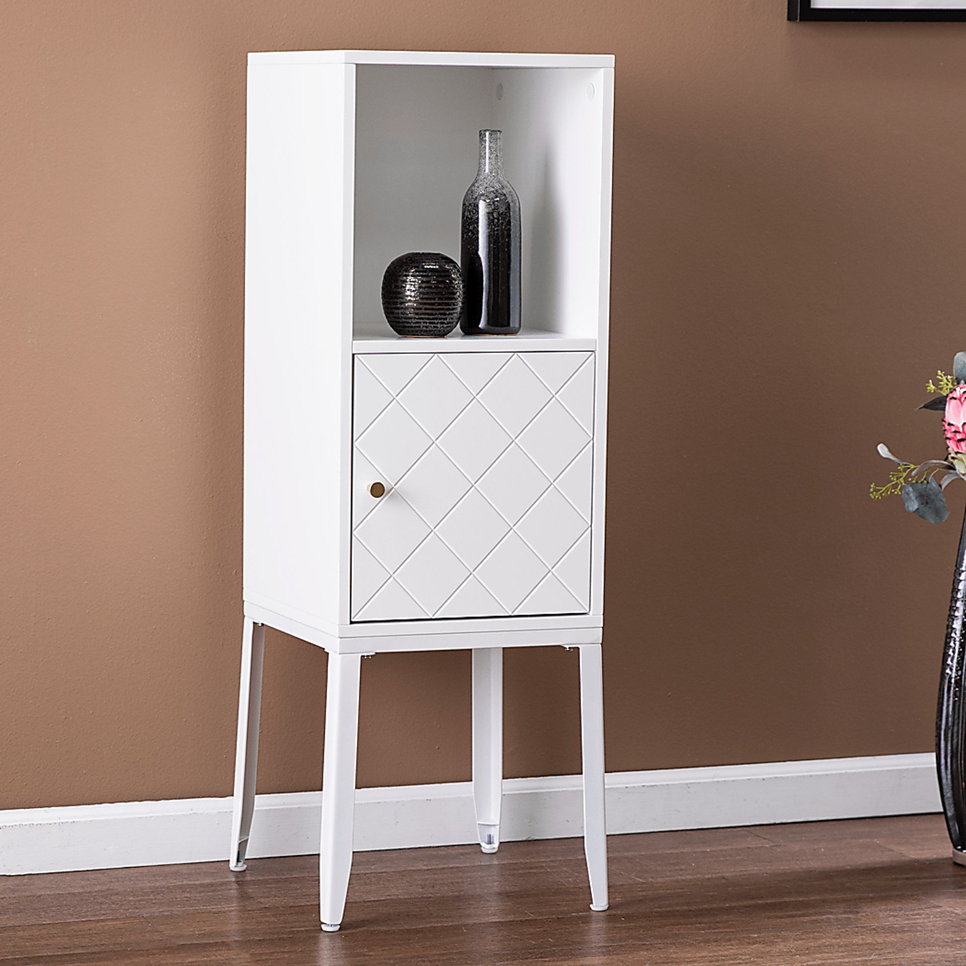 Lynstrom White Accent Cabinet - Image 6
