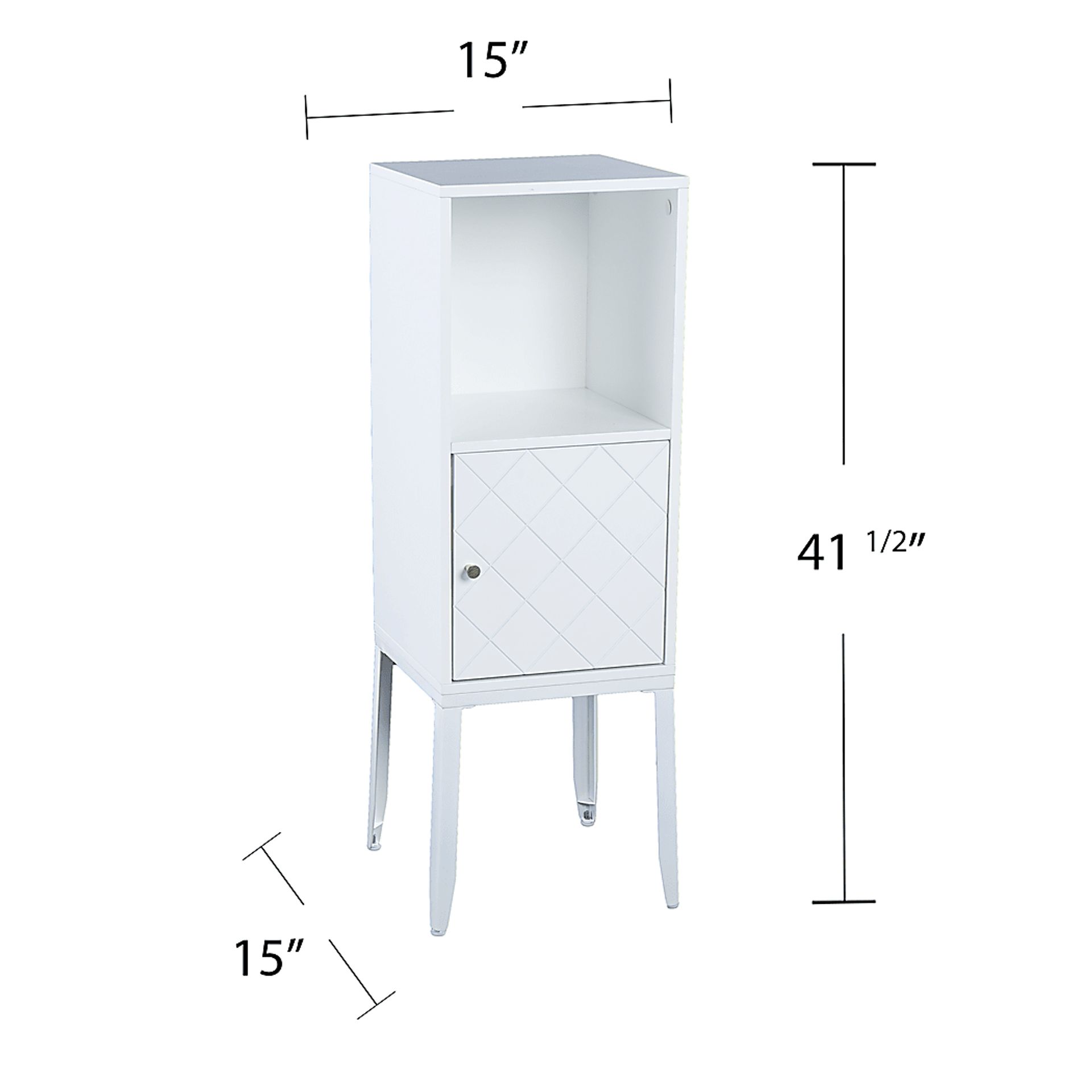 Lynstrom White Accent Cabinet - Image 7