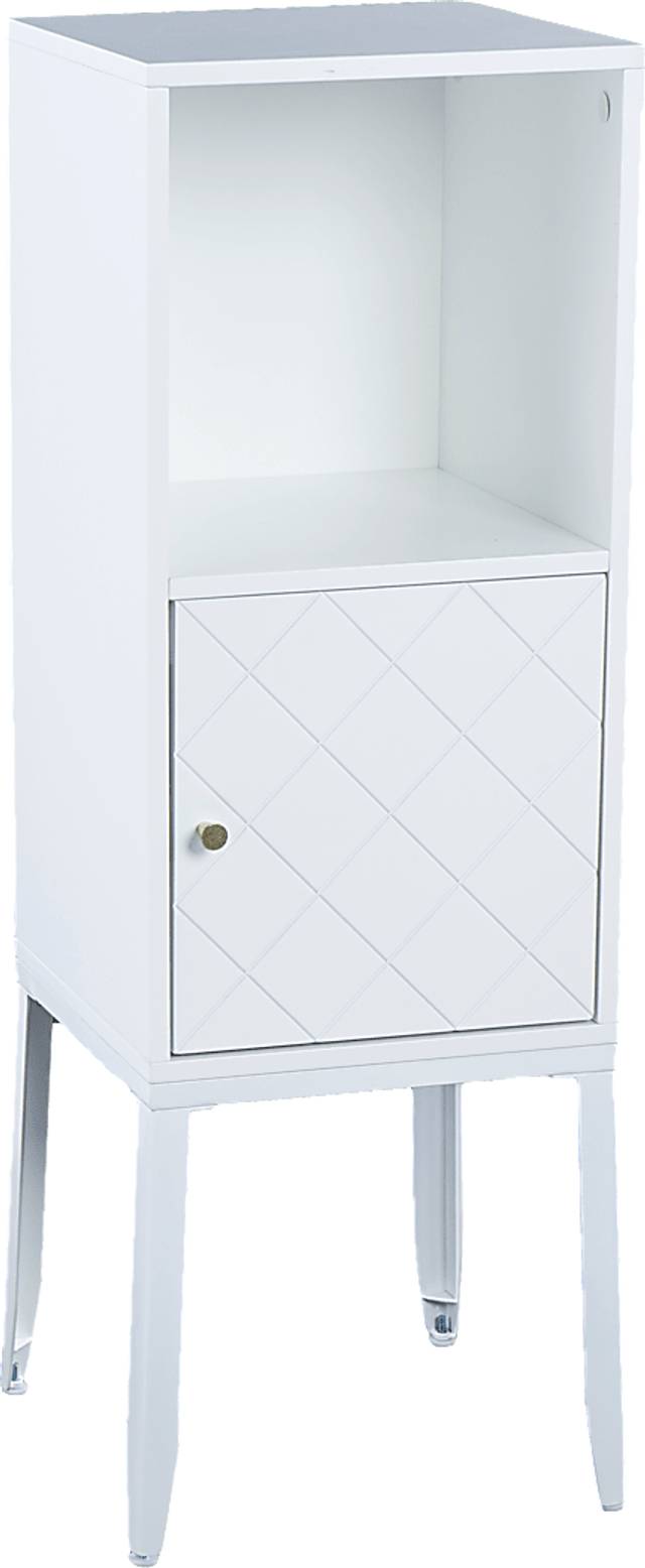 Lynstrom White Accent Cabinet - Thumbnail - Image 1