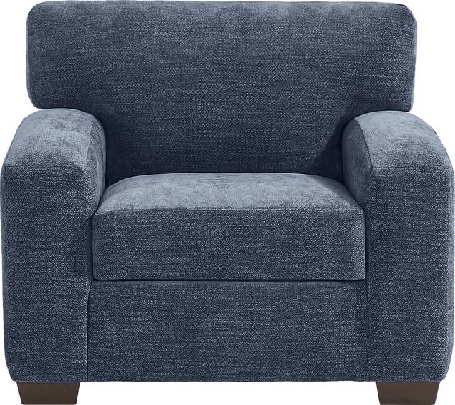 Lynwood Blue 3 Pc Living Room - Thumbnail - Image 5