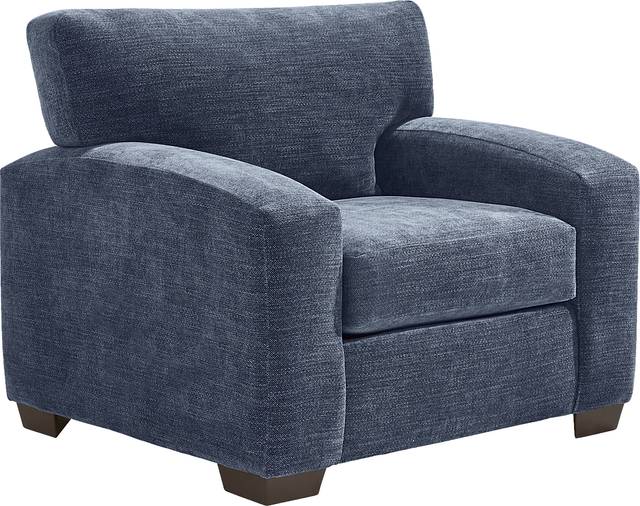 Lynwood Blue 3 Pc Living Room - Thumbnail - Image 4