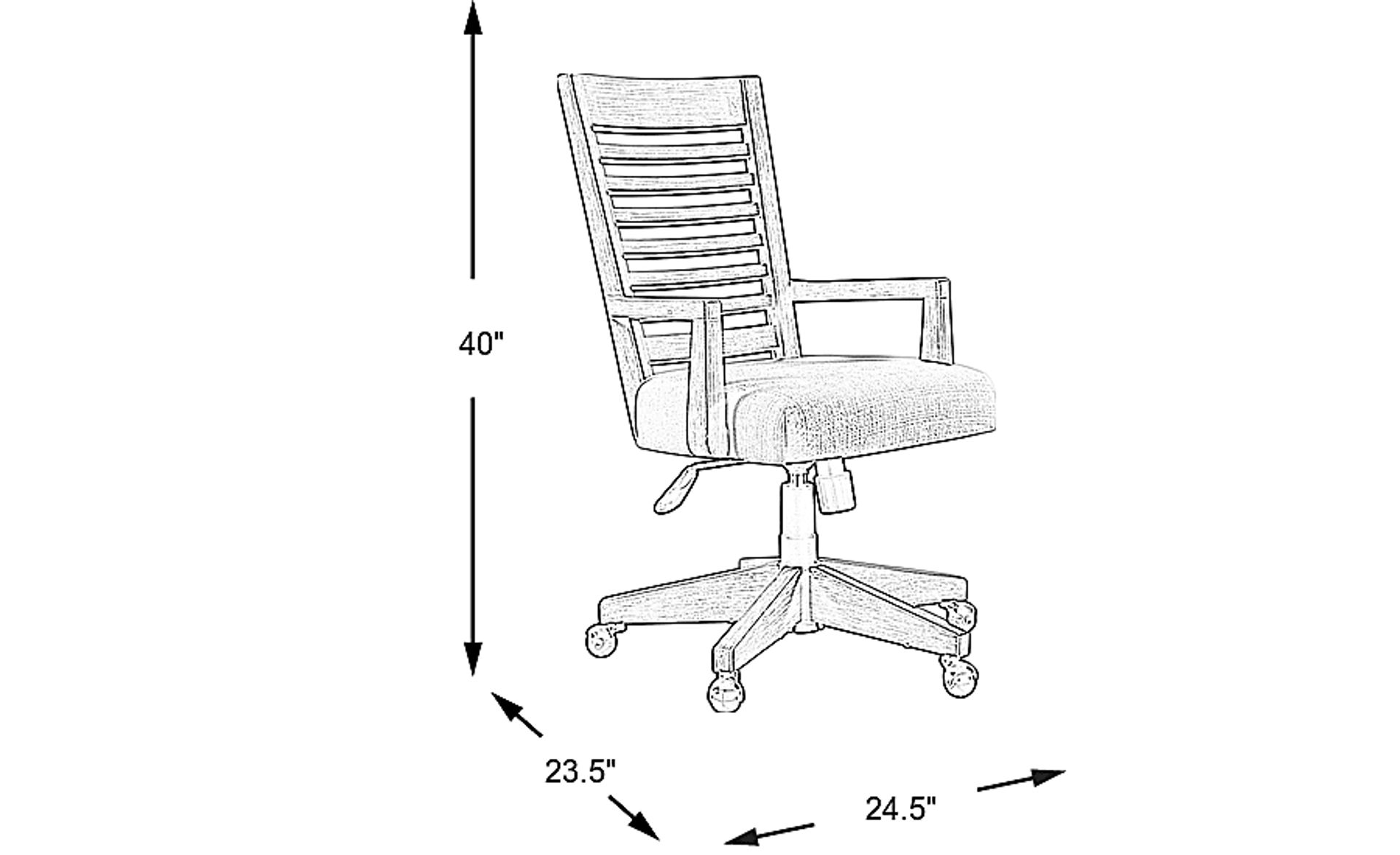 Dimension Image. Please refer to the Dimension Tab on this page for dimension details.